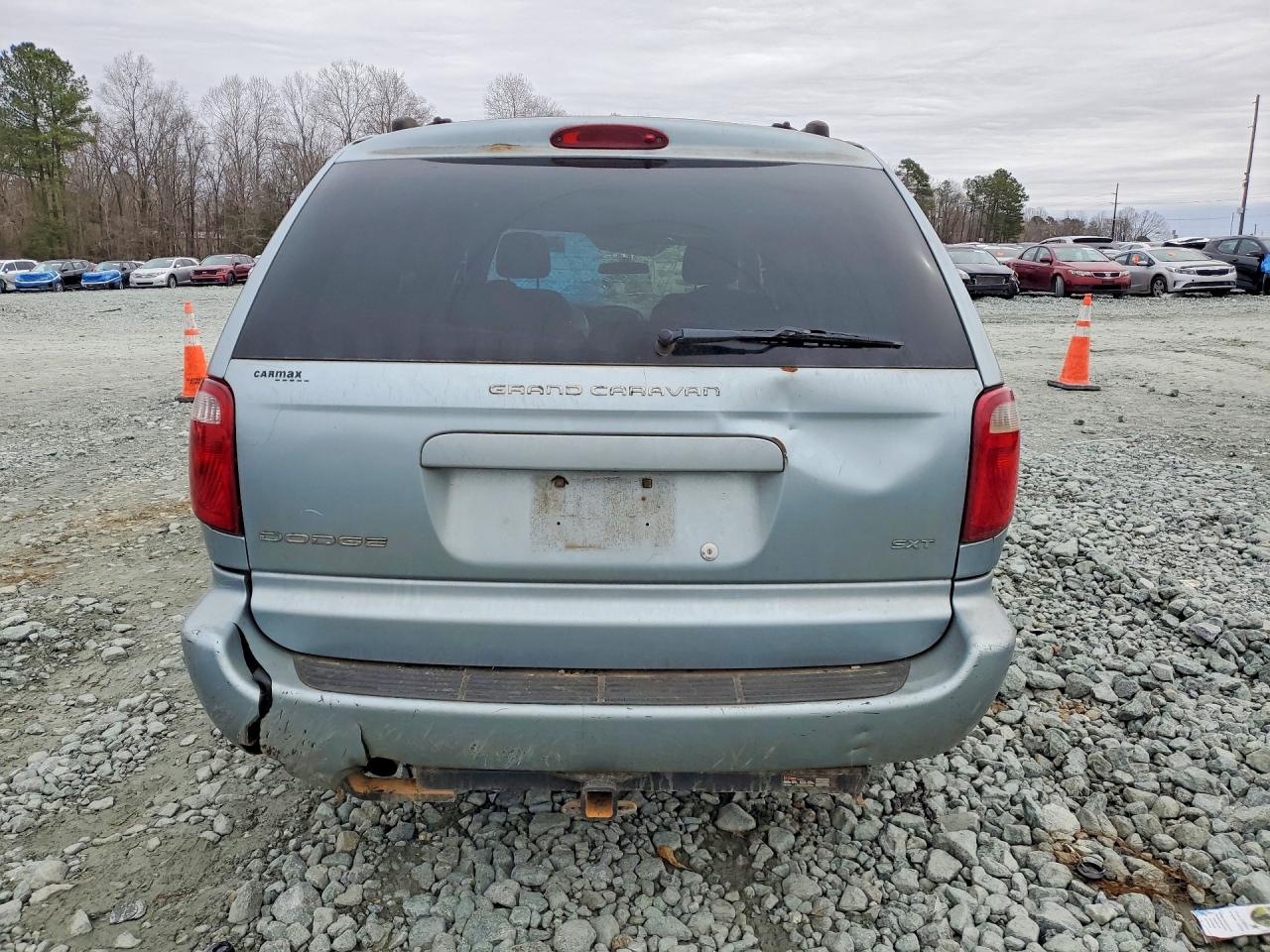 2005 Dodge Grand Caravan Sxt Silver vin: 2D4GP44LX5R287904