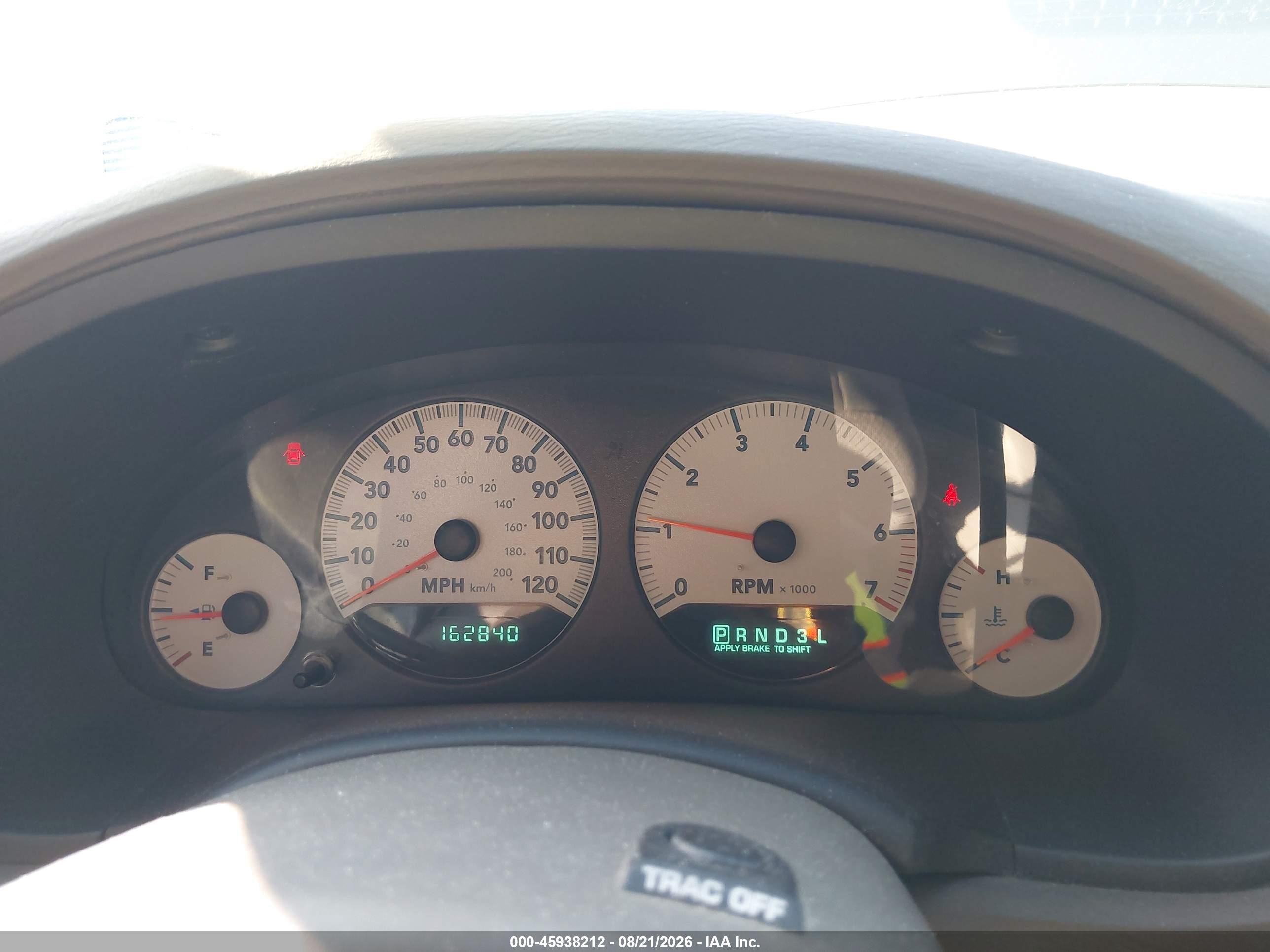 2005 Dodge Grand Caravan Sxt Gold vin: 2D4GP44LX5R569377