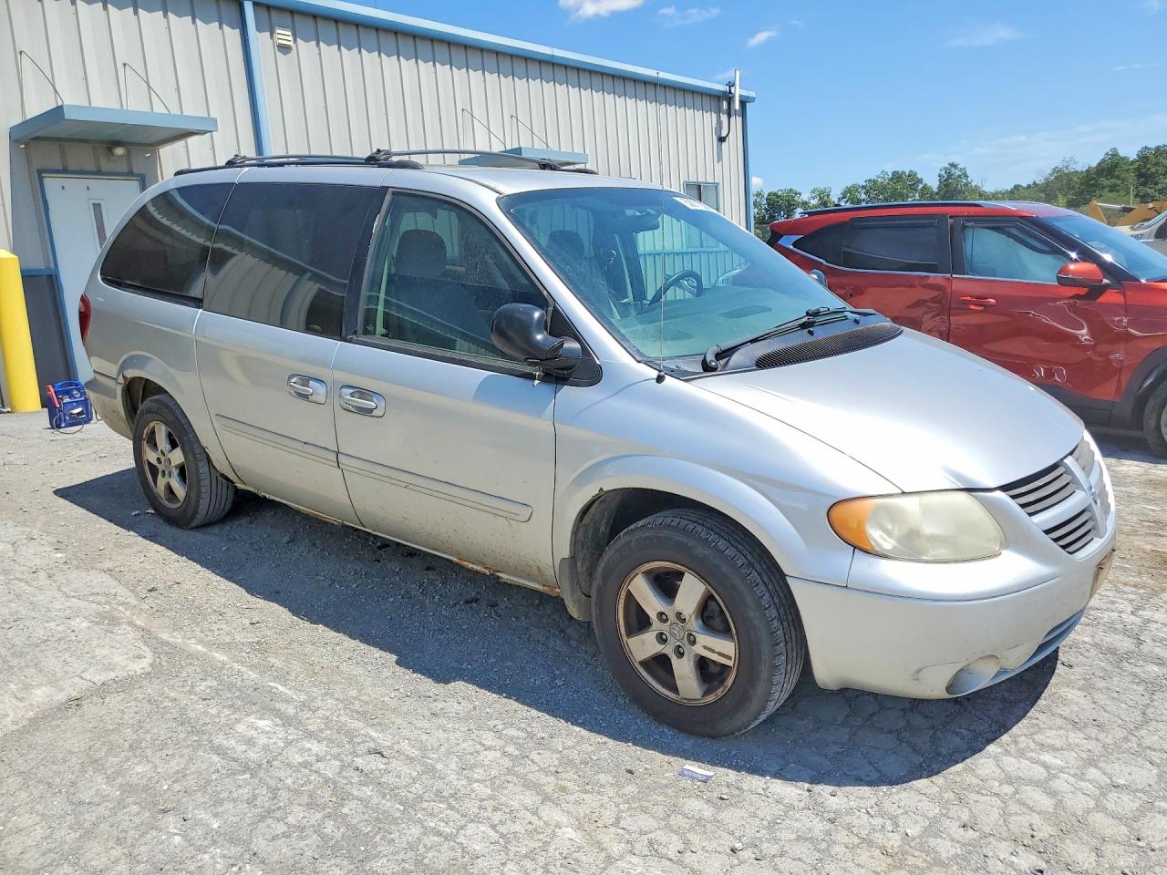 2006 Dodge Grand Caravan Sxt Серебряный vin: 2D4GP44LX6R654303