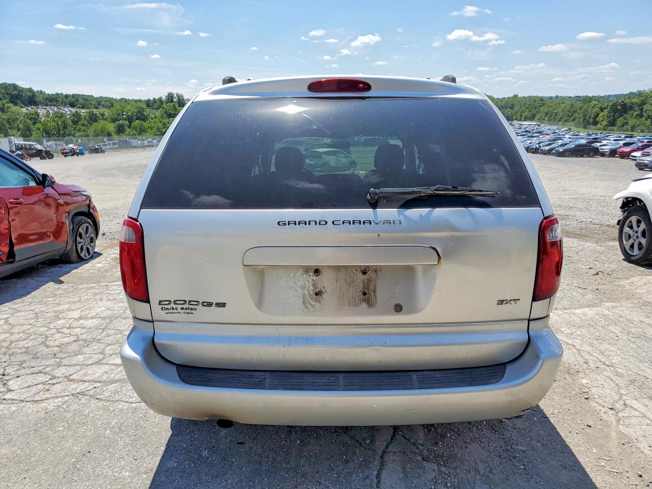 2006 Dodge Grand Caravan Sxt Серебряный vin: 2D4GP44LX6R654303