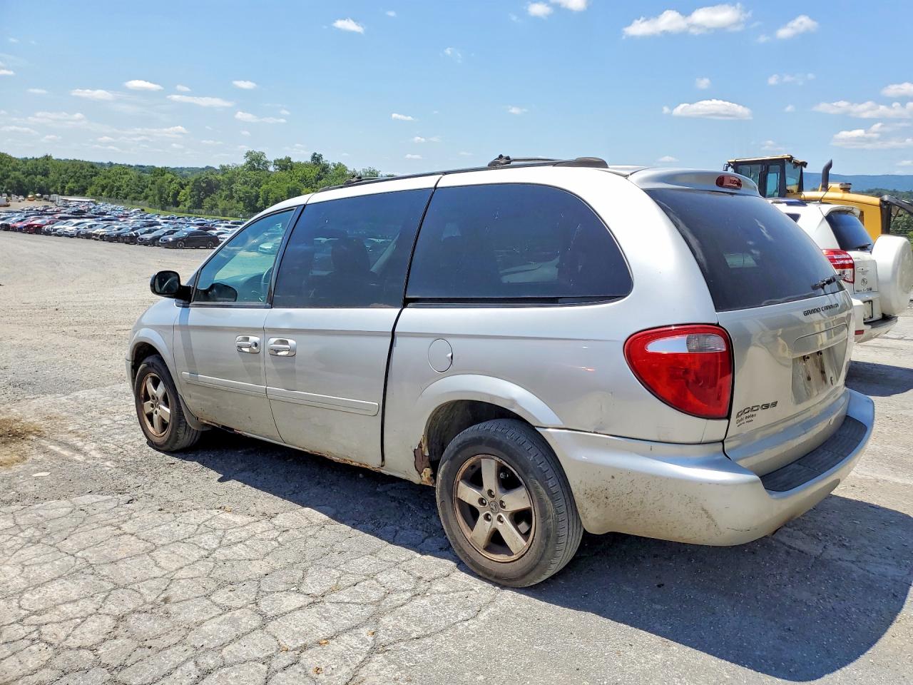 2006 Dodge Grand Caravan Sxt Серебряный vin: 2D4GP44LX6R654303