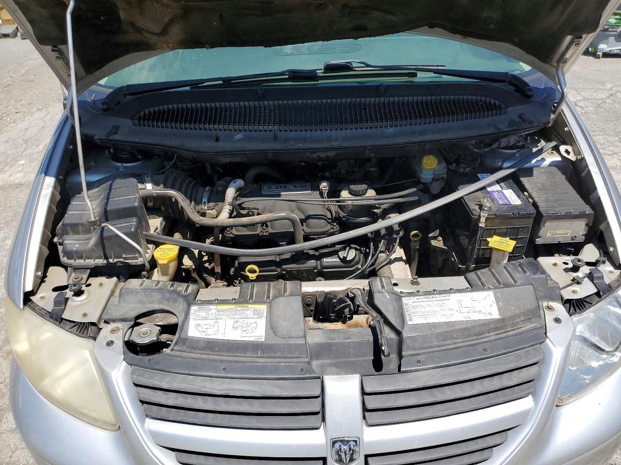 2006 Dodge Grand Caravan Sxt Серебряный vin: 2D4GP44LX6R654303