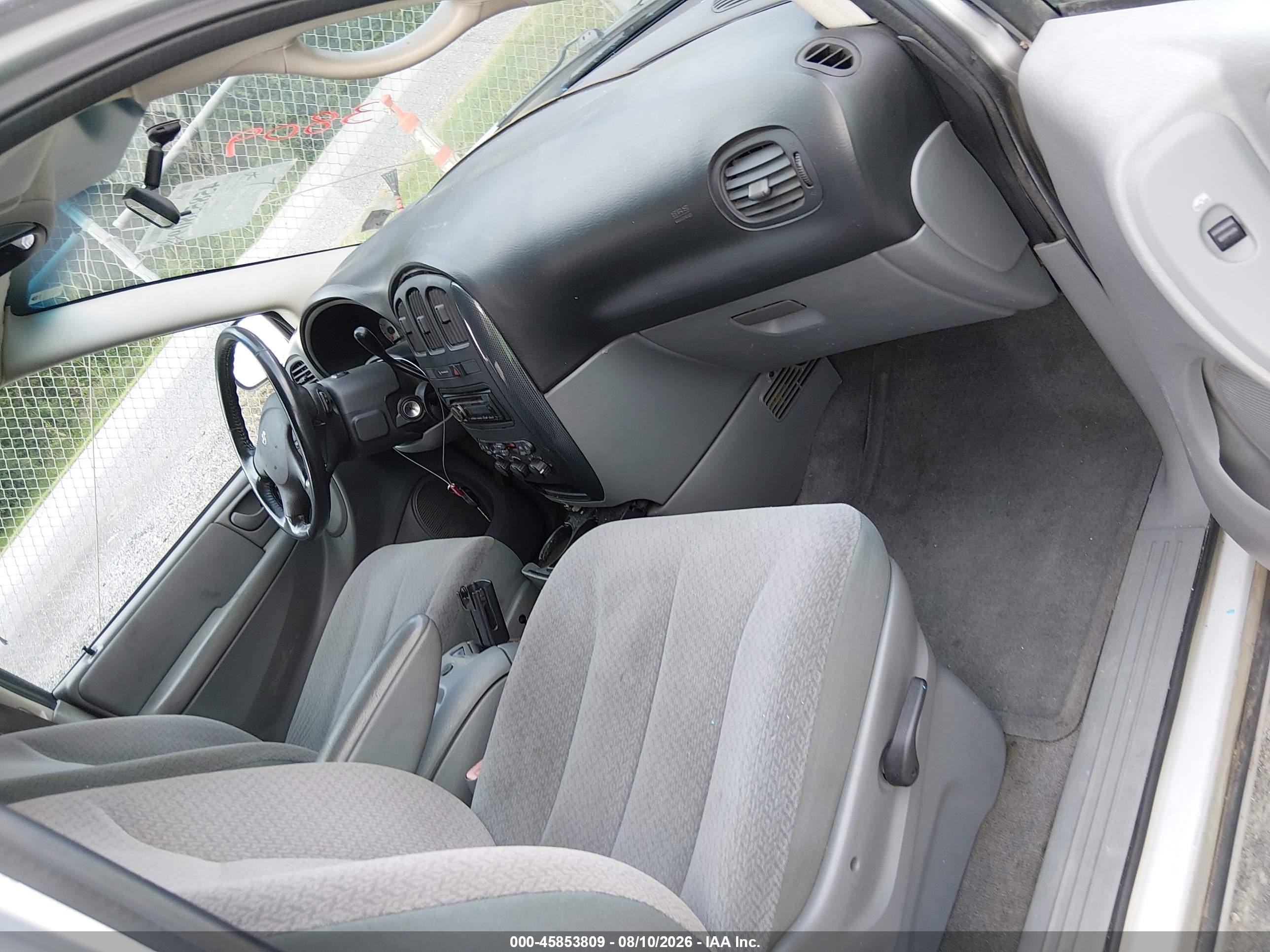 2006 Dodge Grand Caravan Sxt Silver vin: 2D4GP44LX6R838463