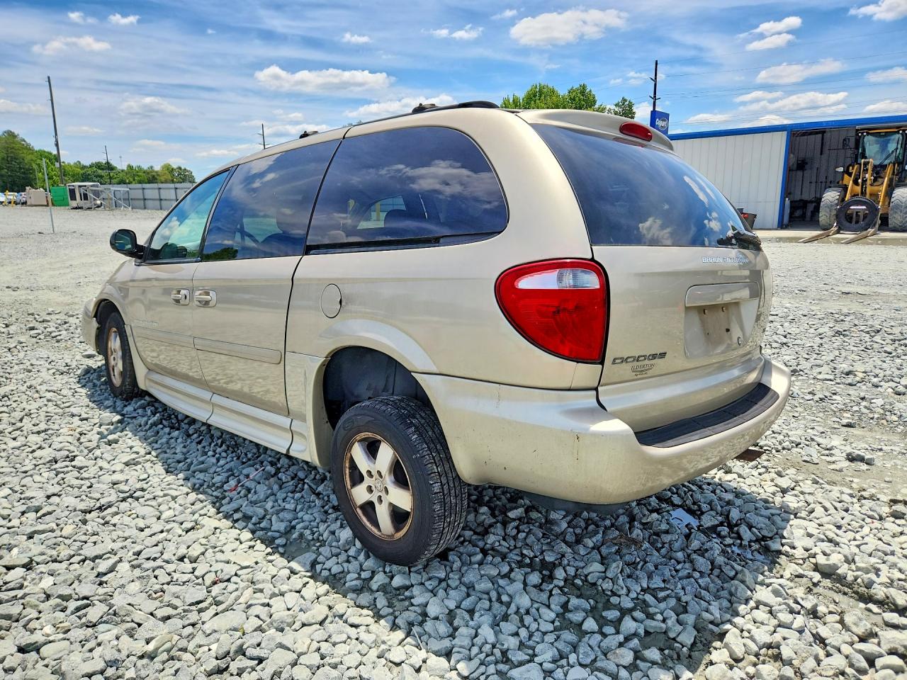 2007 Dodge Grand Caravan Sxt Tan vin: 2D4GP44LX7R313419