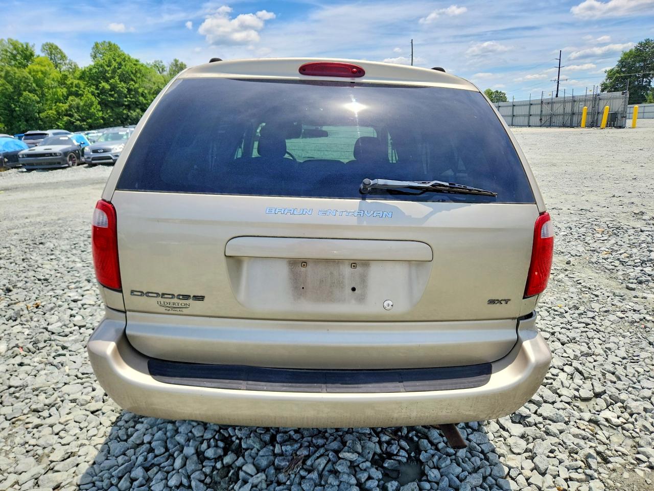 2007 Dodge Grand Caravan Sxt Tan vin: 2D4GP44LX7R313419
