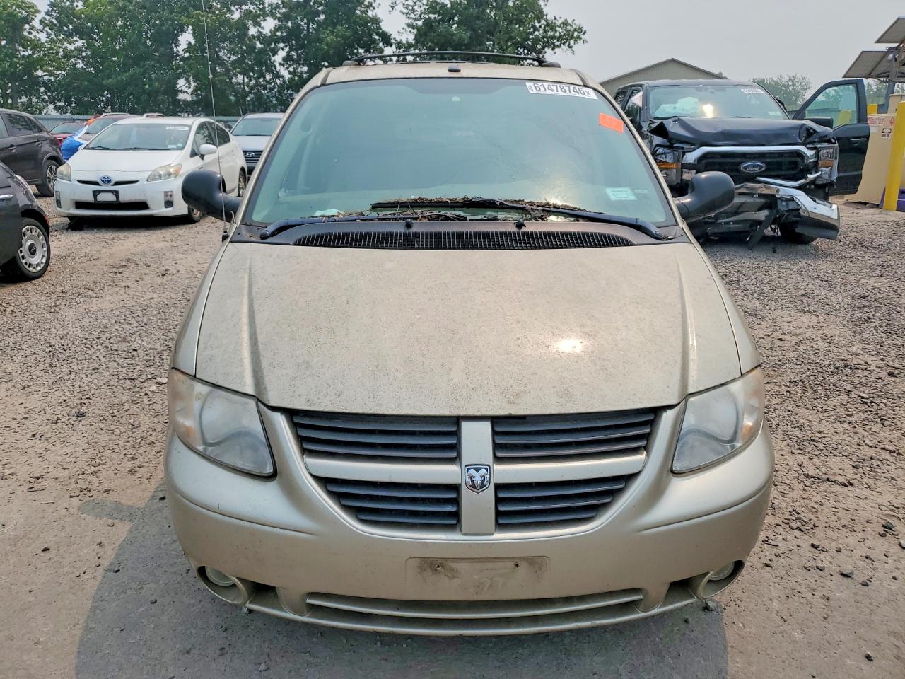 2007 Dodge Grand Caravan Sxt Gold vin: 2D4GP44LX7R355539