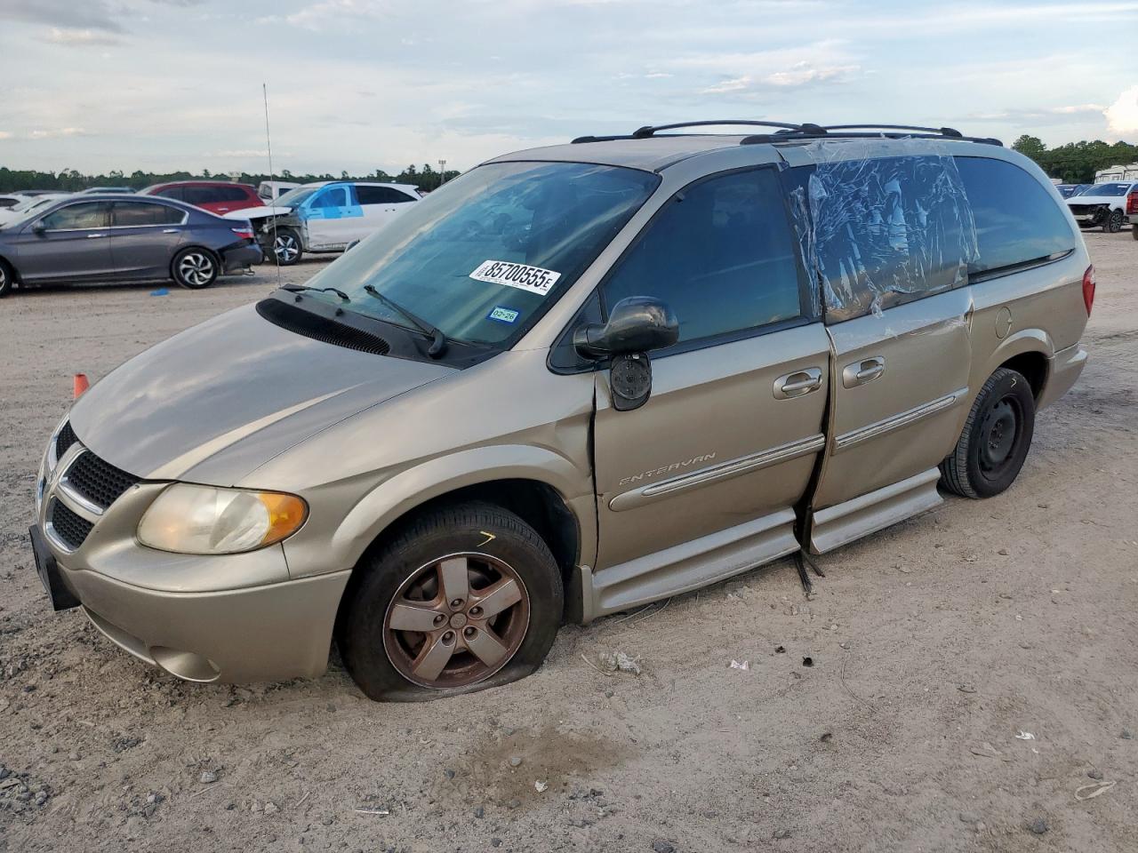 2003 Dodge Grand Caravan Es Tan vin: 2D4GP54L63R123438