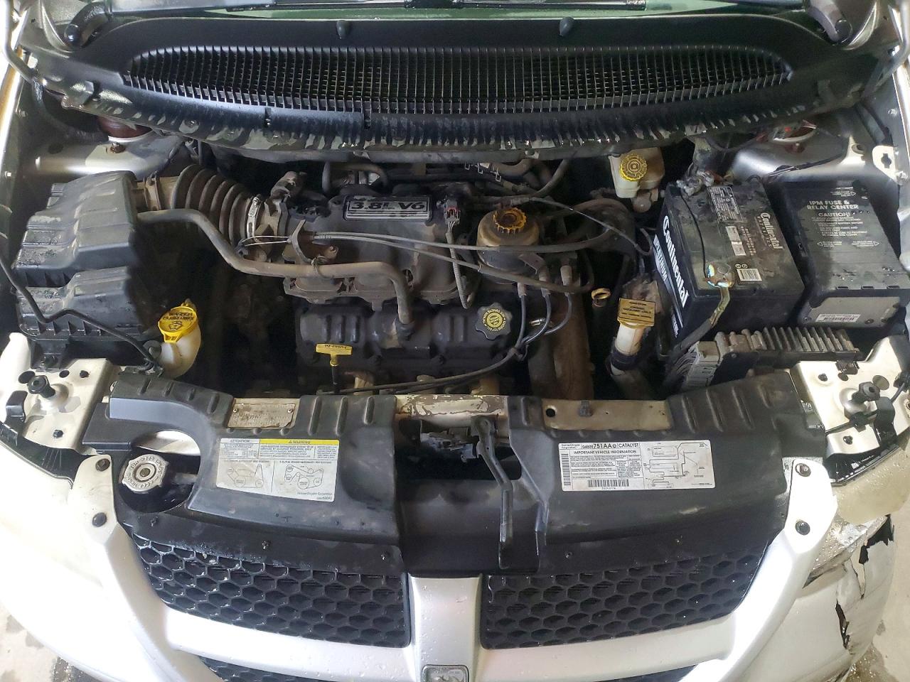 2003 Dodge Grand Caravan Ex Silver vin: 2D4GP74L33R151208