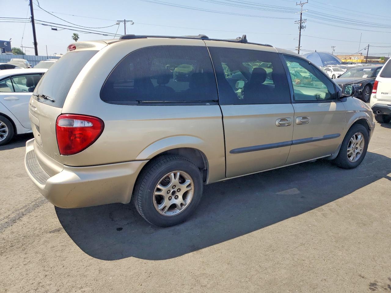 2003 Dodge Grand Caravan Ex Tan vin: 2D4GP74L63R189810