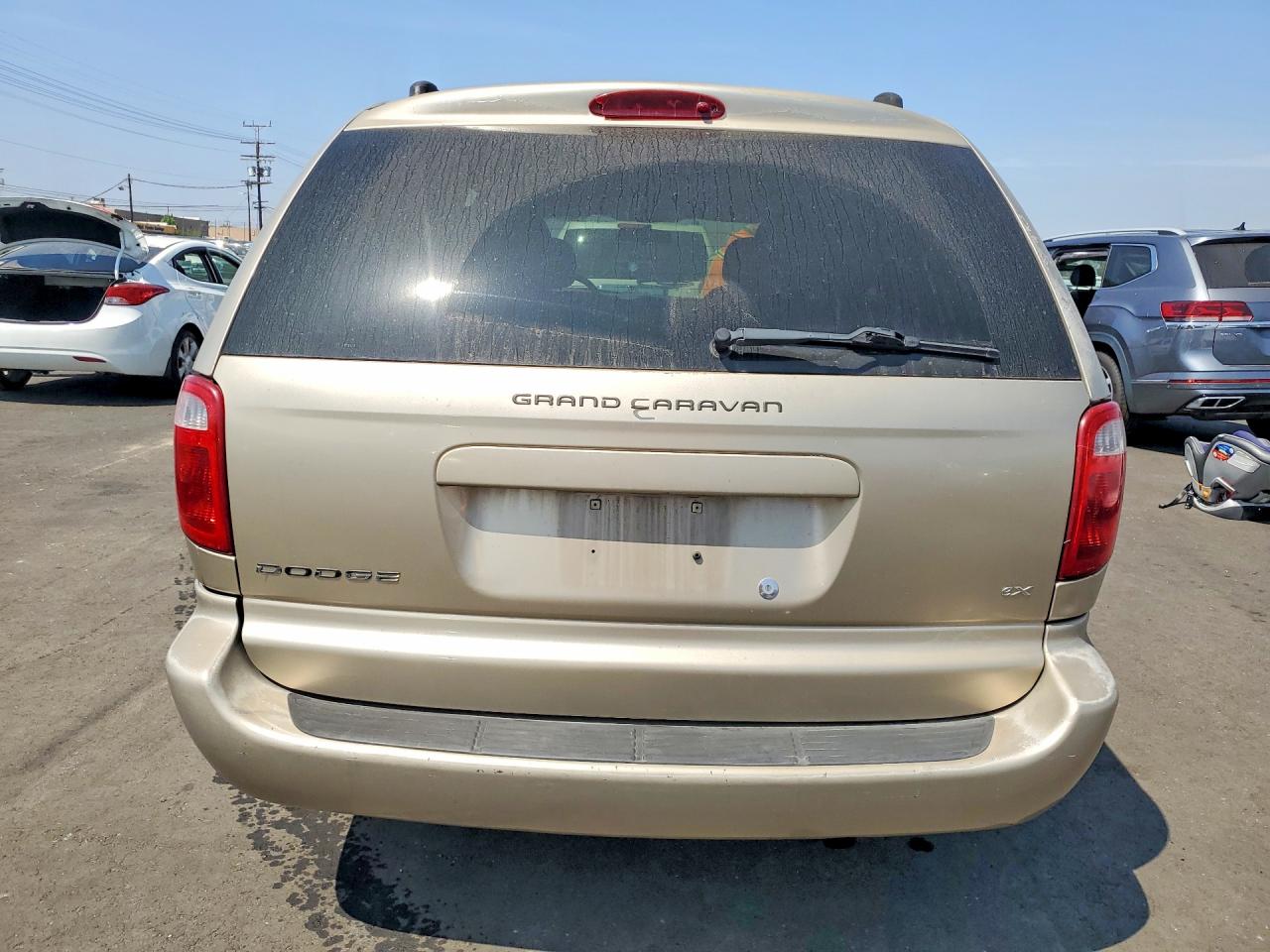 2003 Dodge Grand Caravan Ex Tan vin: 2D4GP74L63R189810