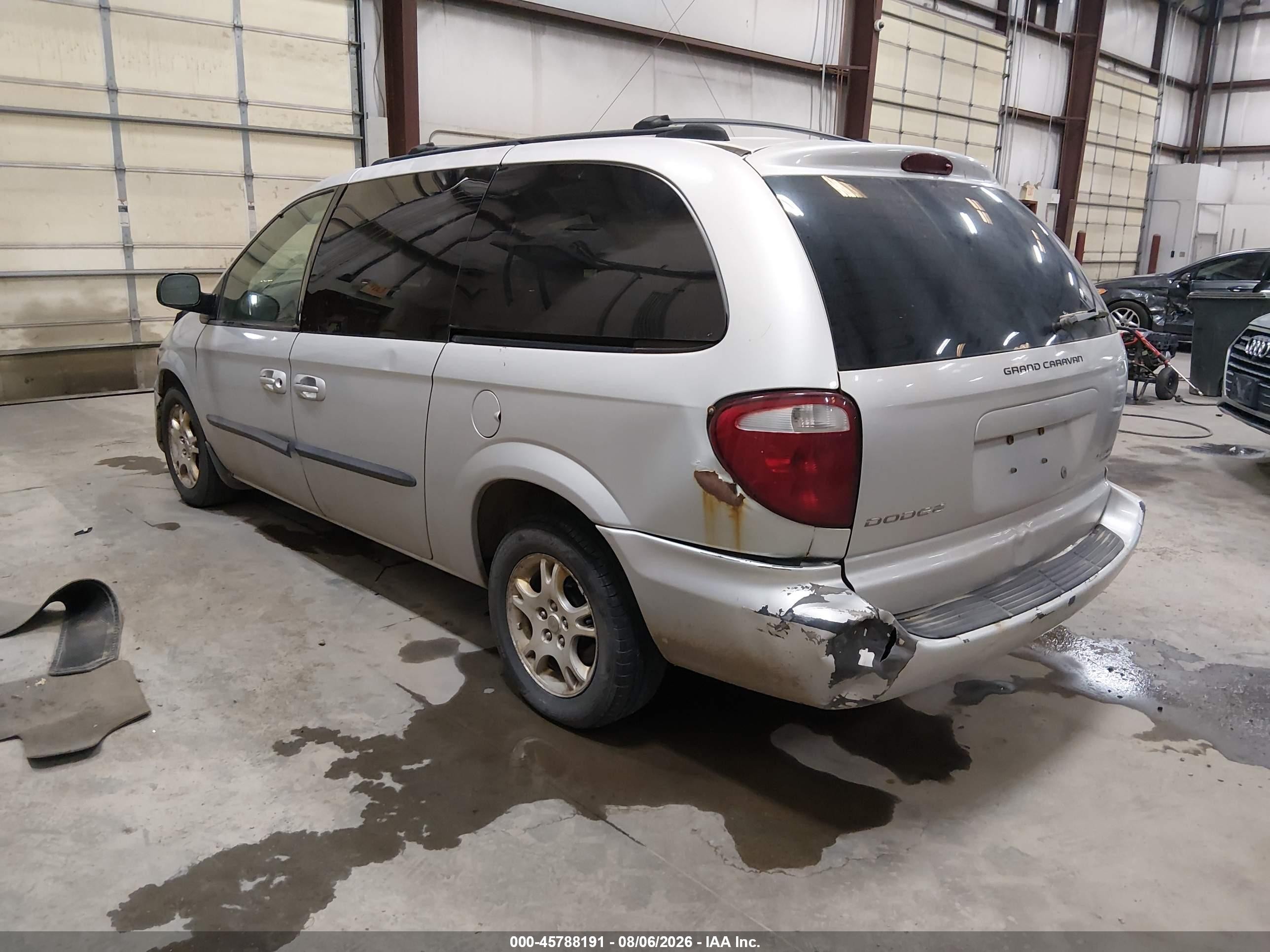 2003 Dodge Grand Caravan Sport Gray vin: 2D4GT44L13R199638