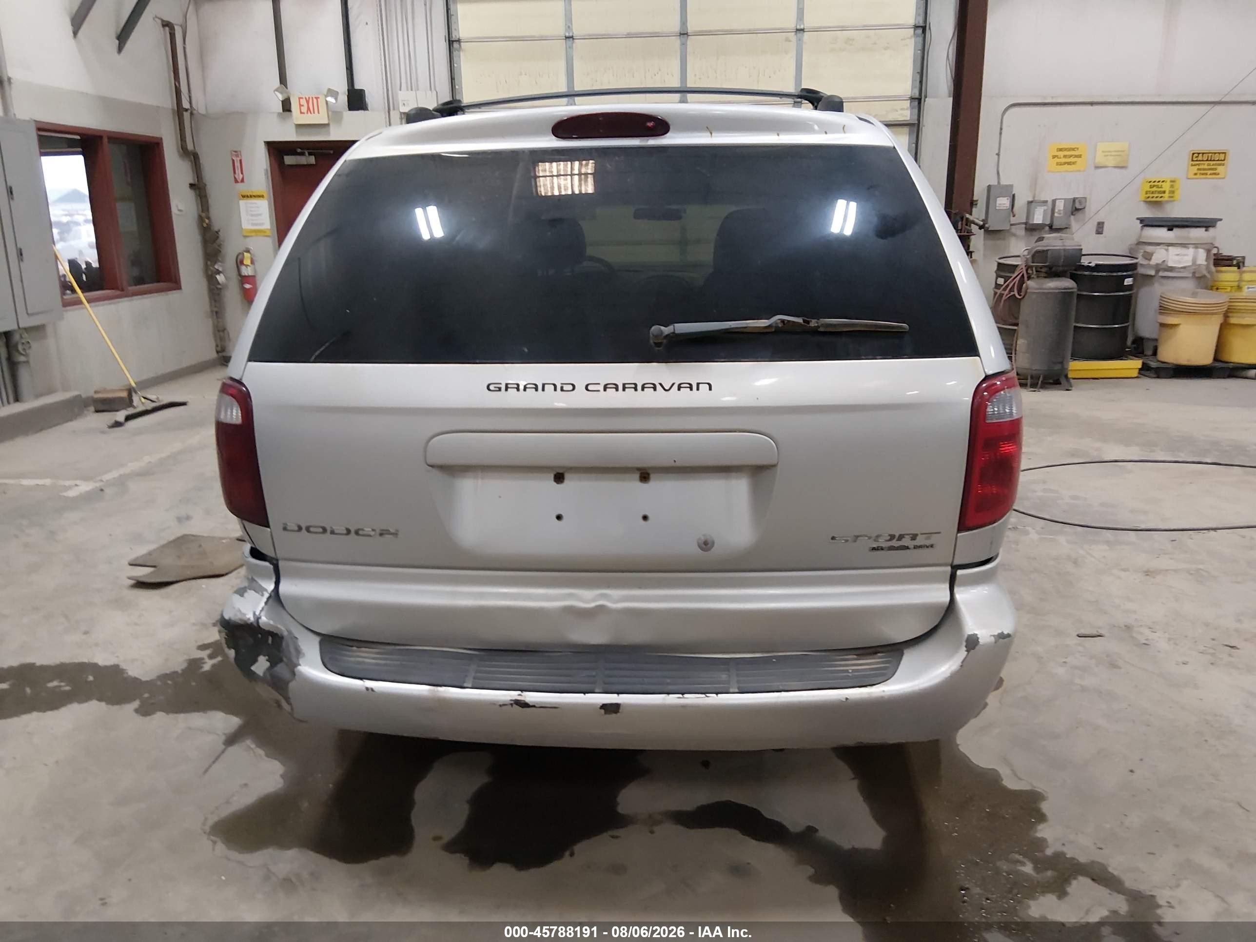2003 Dodge Grand Caravan Sport Gray vin: 2D4GT44L13R199638