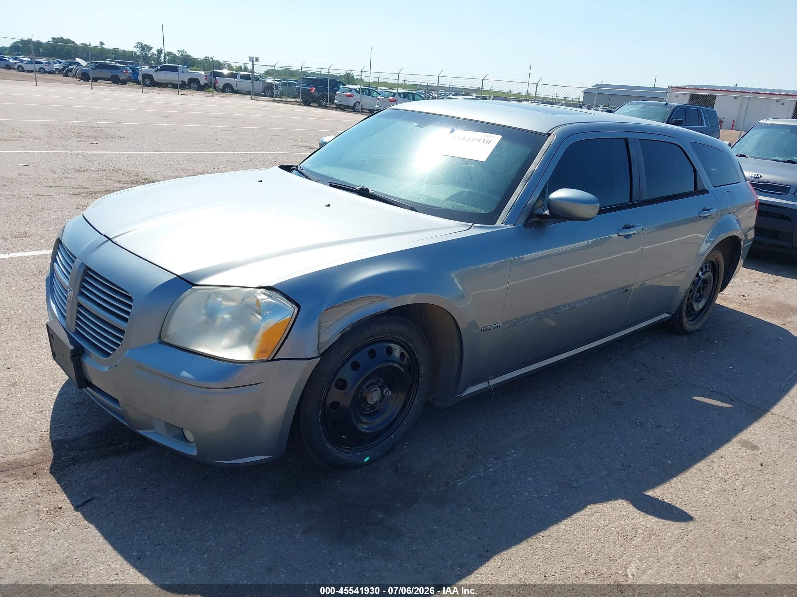 2006 Dodge Magnum Rt Silver vin: 2D4GV57216H179435