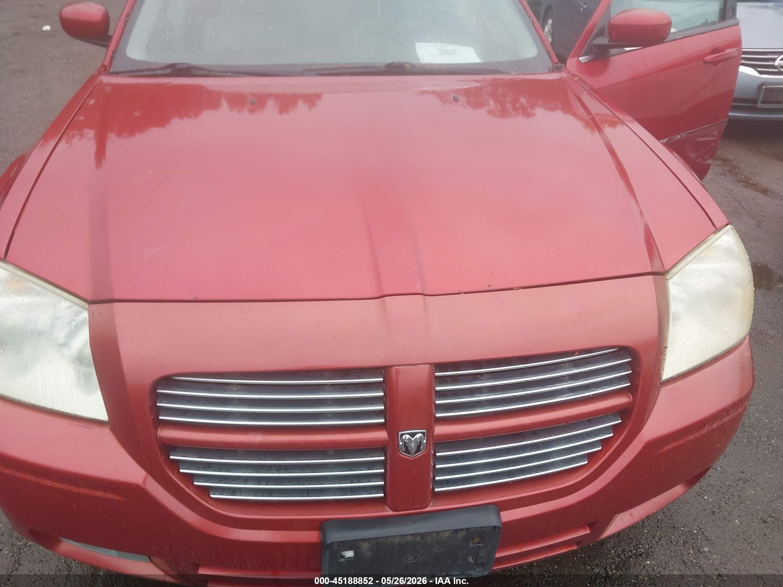 2007 Dodge Magnum Rt Red vin: 2D4GV57267H791387