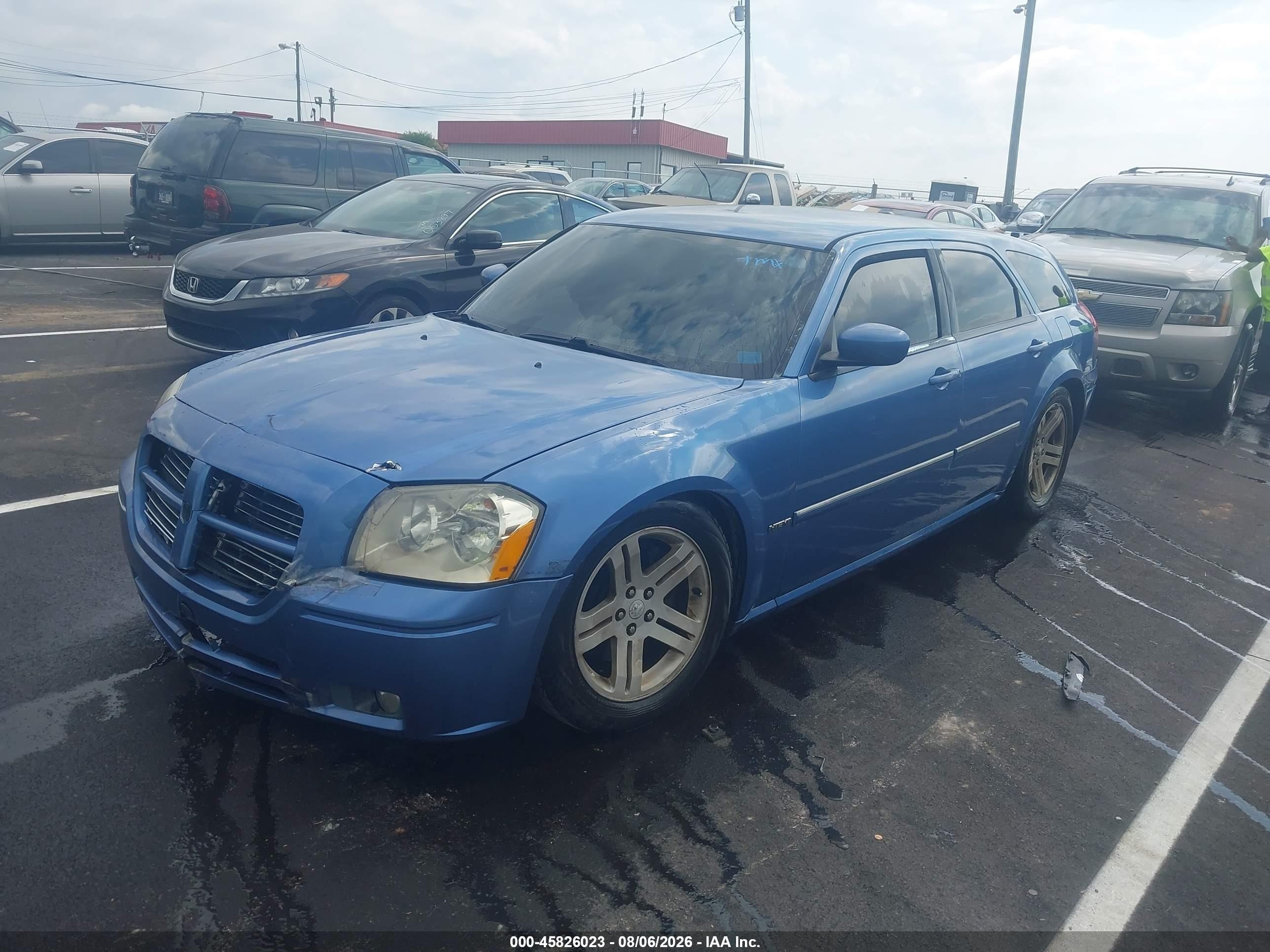 2007 Dodge Magnum Rt Blue vin: 2D4GV57287H769729
