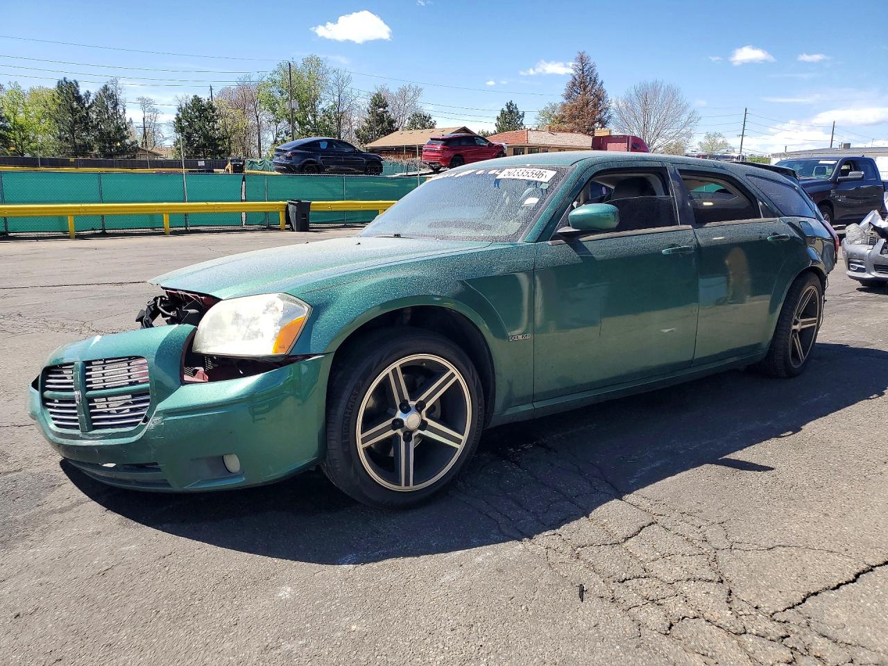 2007 Dodge Magnum R Green vin: 2D4GV572X7H899897