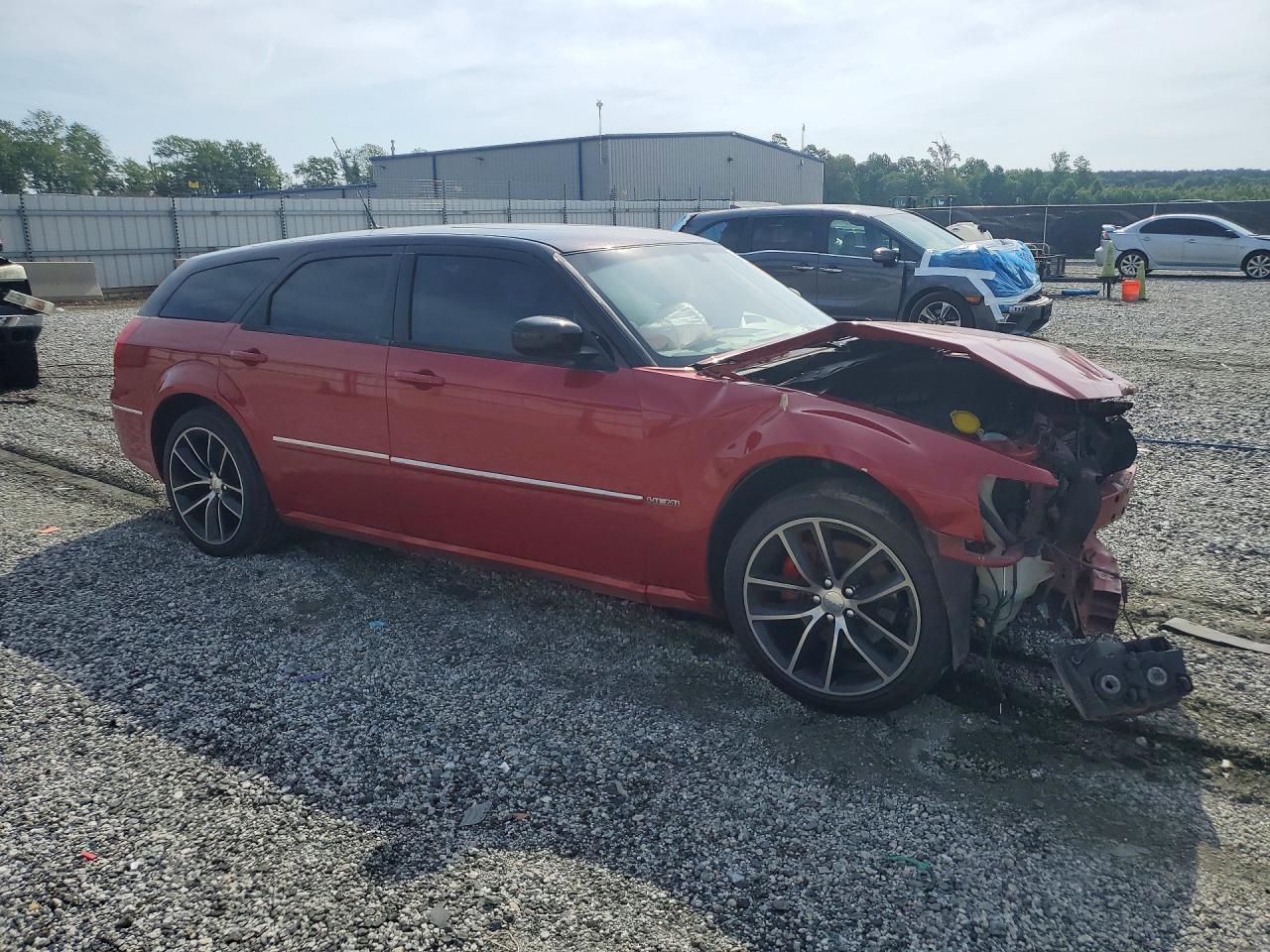 2008 Dodge Magnum R/t Red vin: 2D4GV572X8H119379