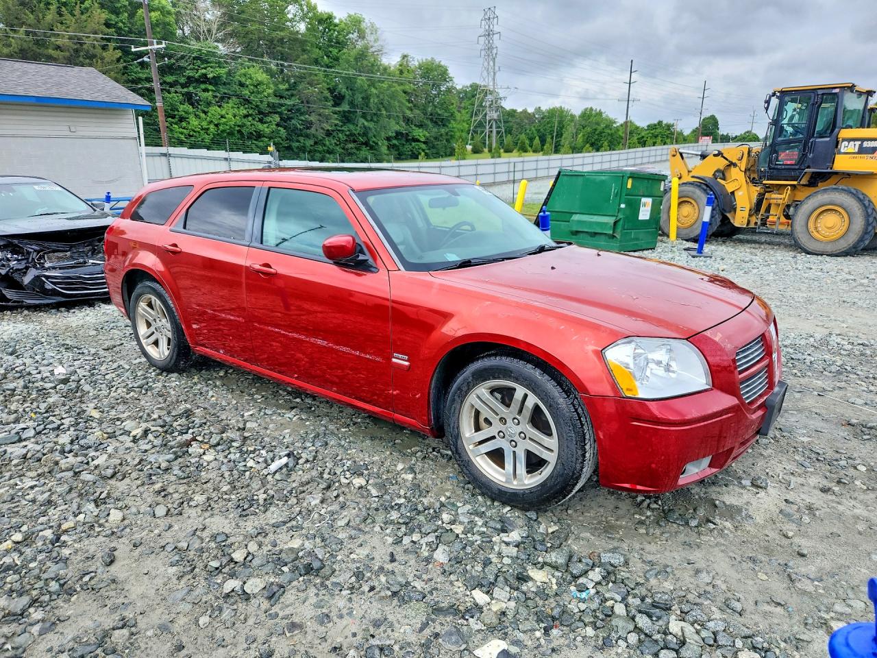 2005 Dodge Magnum R Red vin: 2D4GV58245H624487