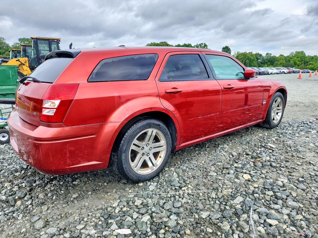 2005 Dodge Magnum R Red vin: 2D4GV58245H624487