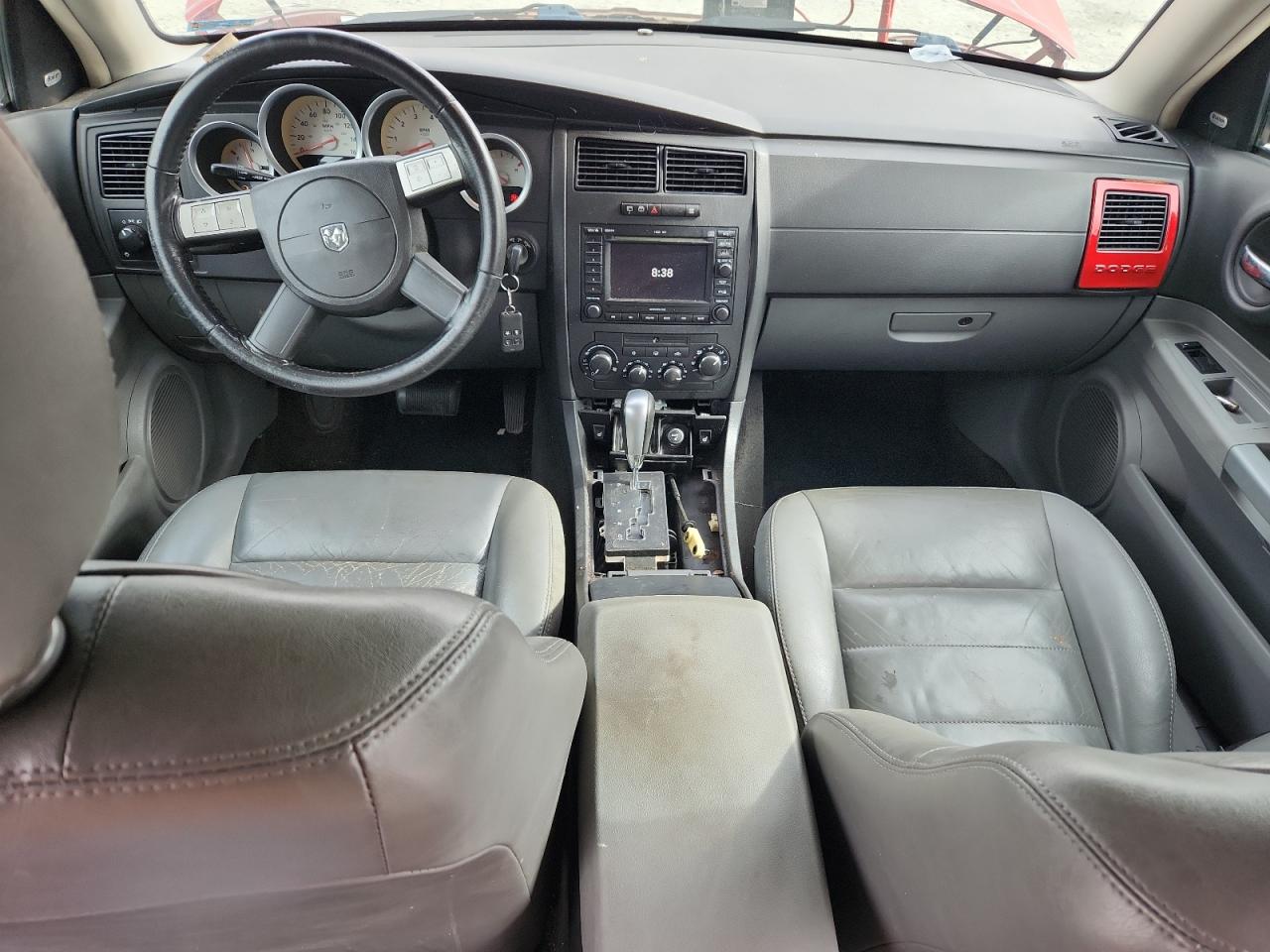 2005 Dodge Magnum R Red vin: 2D4GV58245H624487 Damage: Center Console, Missing, Replacement Required