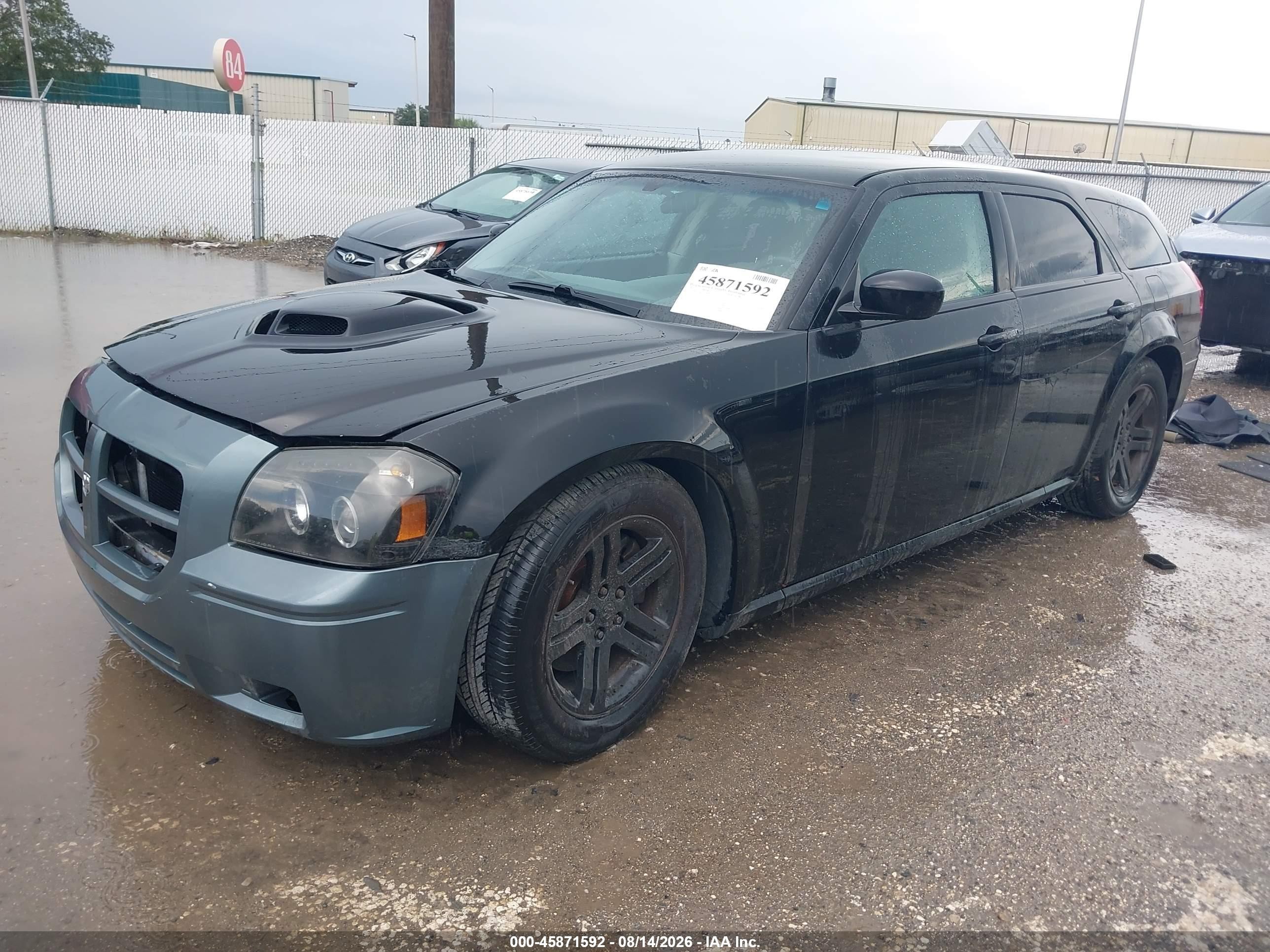 2005 Dodge Magnum Rt Black vin: 2D4GV58265H660410