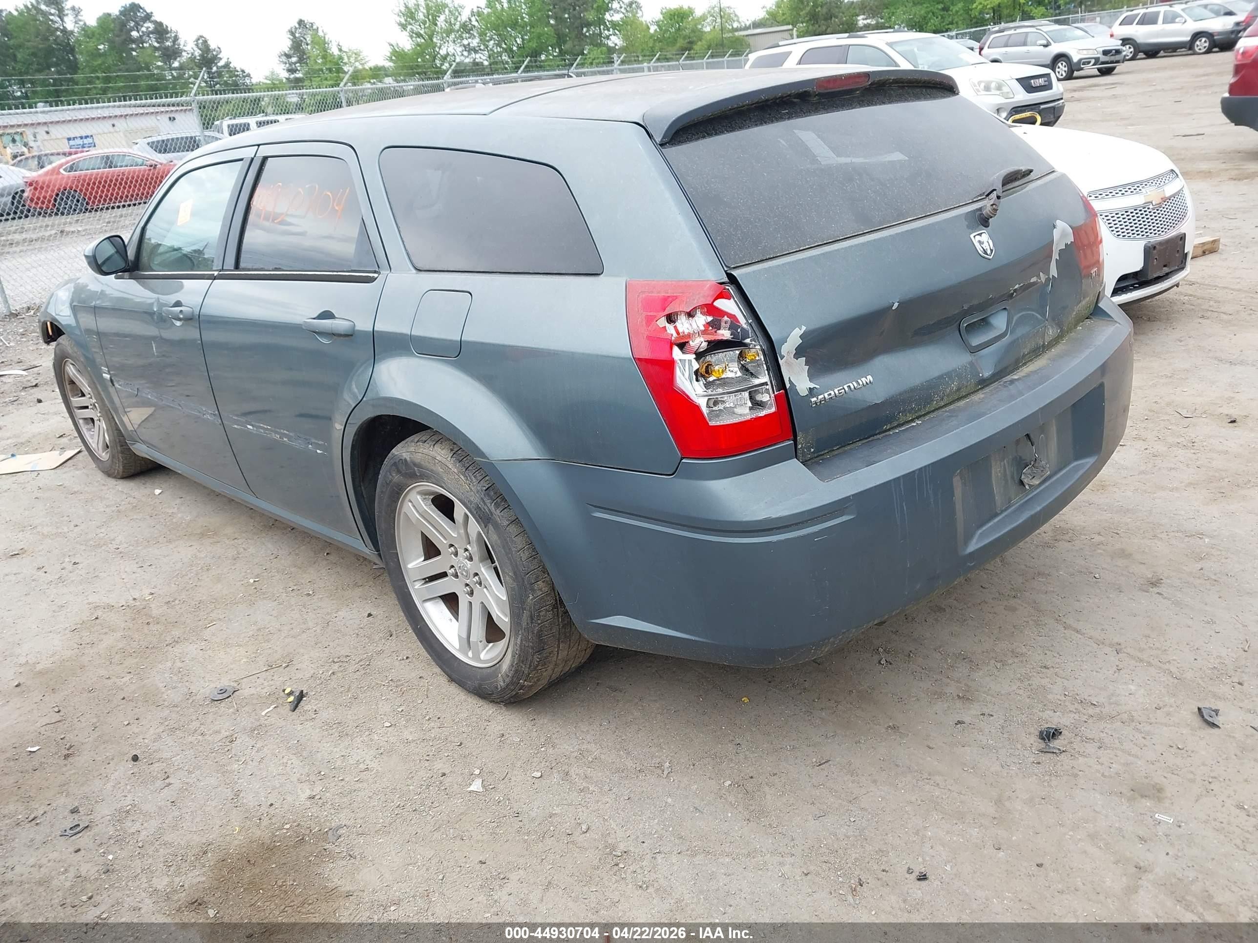 2005 Dodge Magnum Rt Gray vin: 2D4GV58265H693214