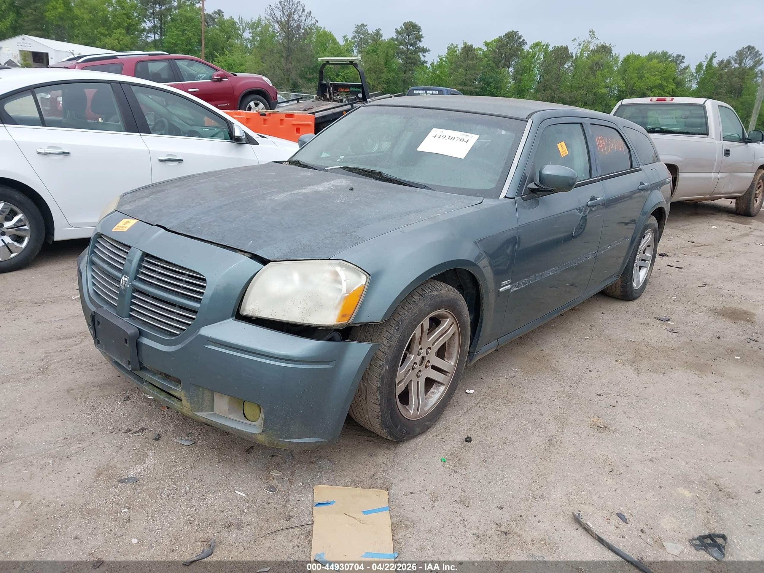 2005 Dodge Magnum Rt Gray vin: 2D4GV58265H693214