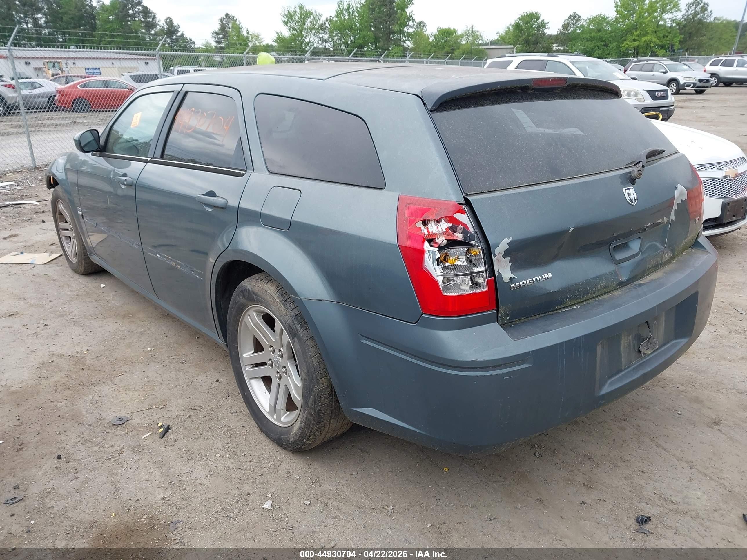 2005 Dodge Magnum Rt Gray vin: 2D4GV58265H693214