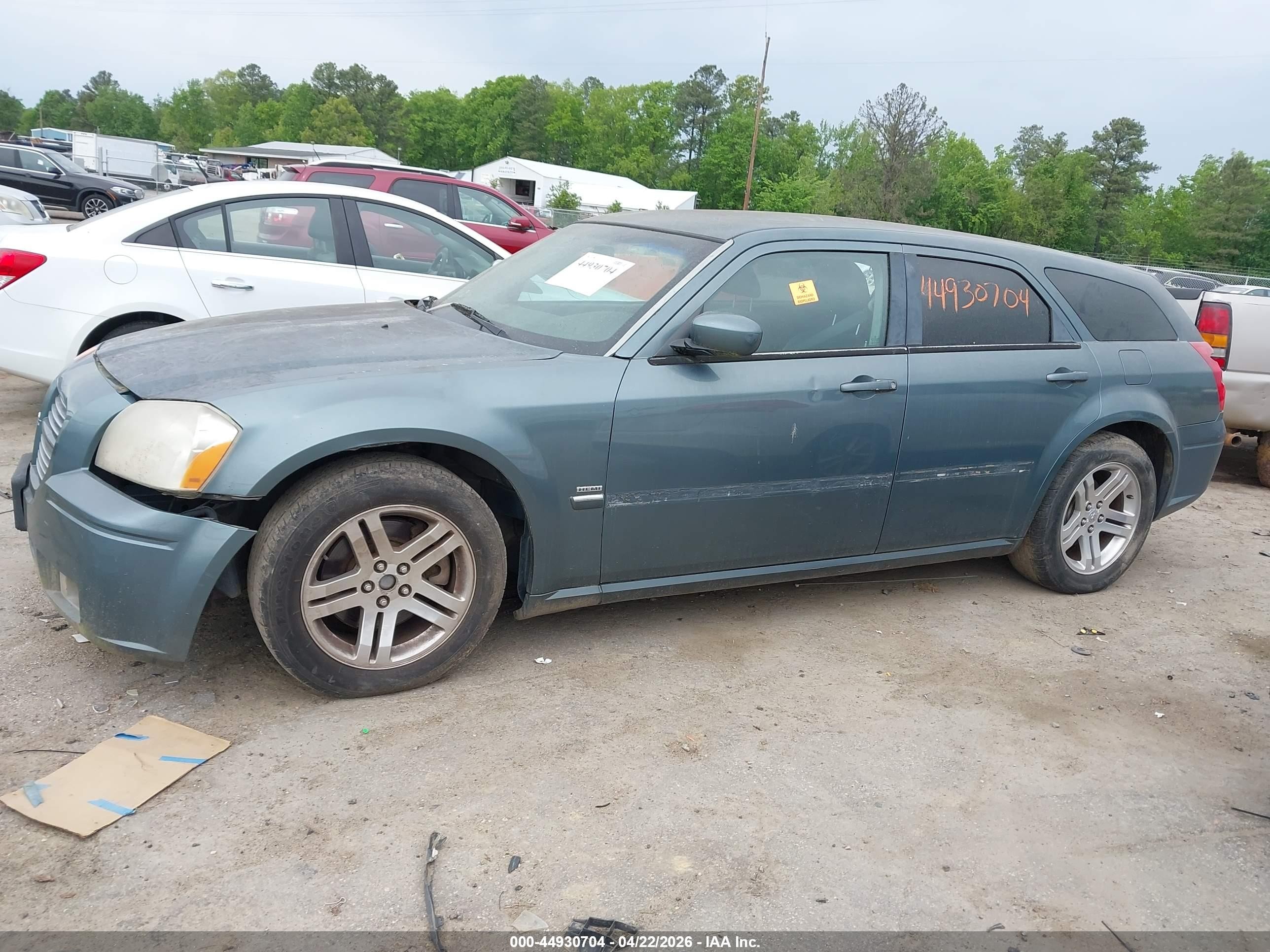 2005 Dodge Magnum Rt Gray vin: 2D4GV58265H693214