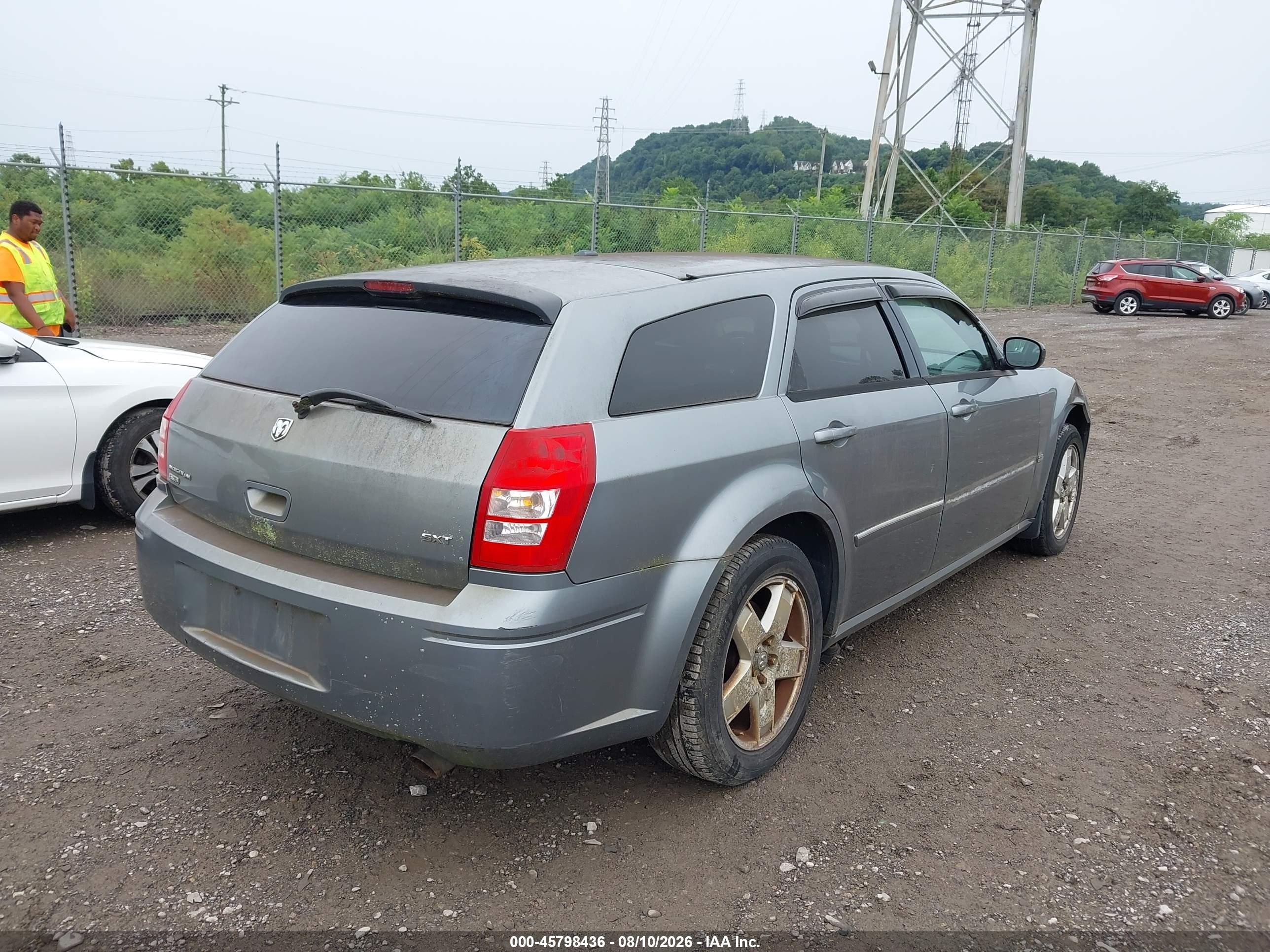 2006 Dodge Magnum Sxt Light Blue vin: 2D4GZ47V76H269309