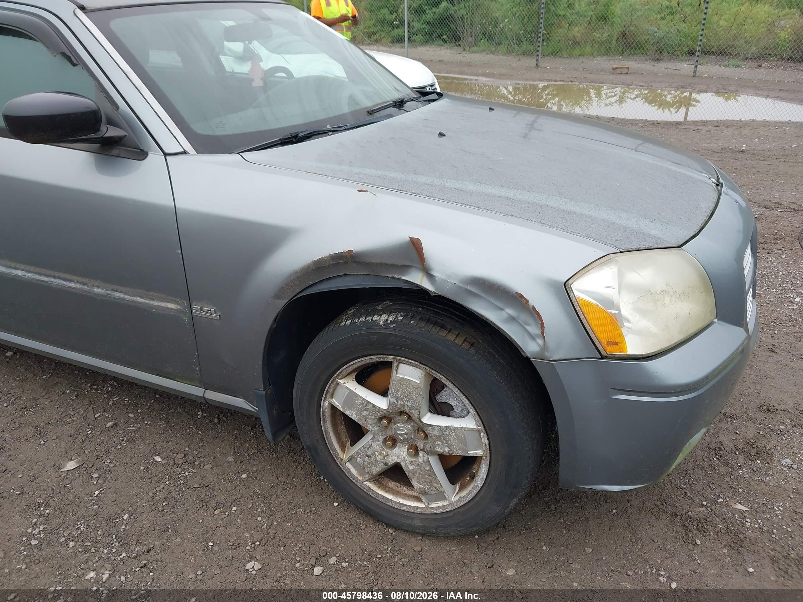 2006 Dodge Magnum Sxt Light Blue vin: 2D4GZ47V76H269309