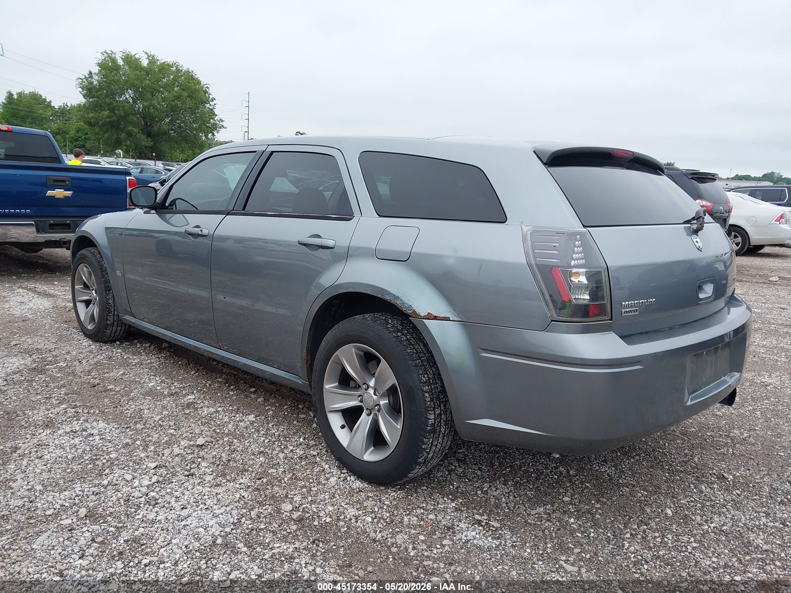 2006 Dodge Magnum Sxt Light Blue vin: 2D4GZ47V86H335690