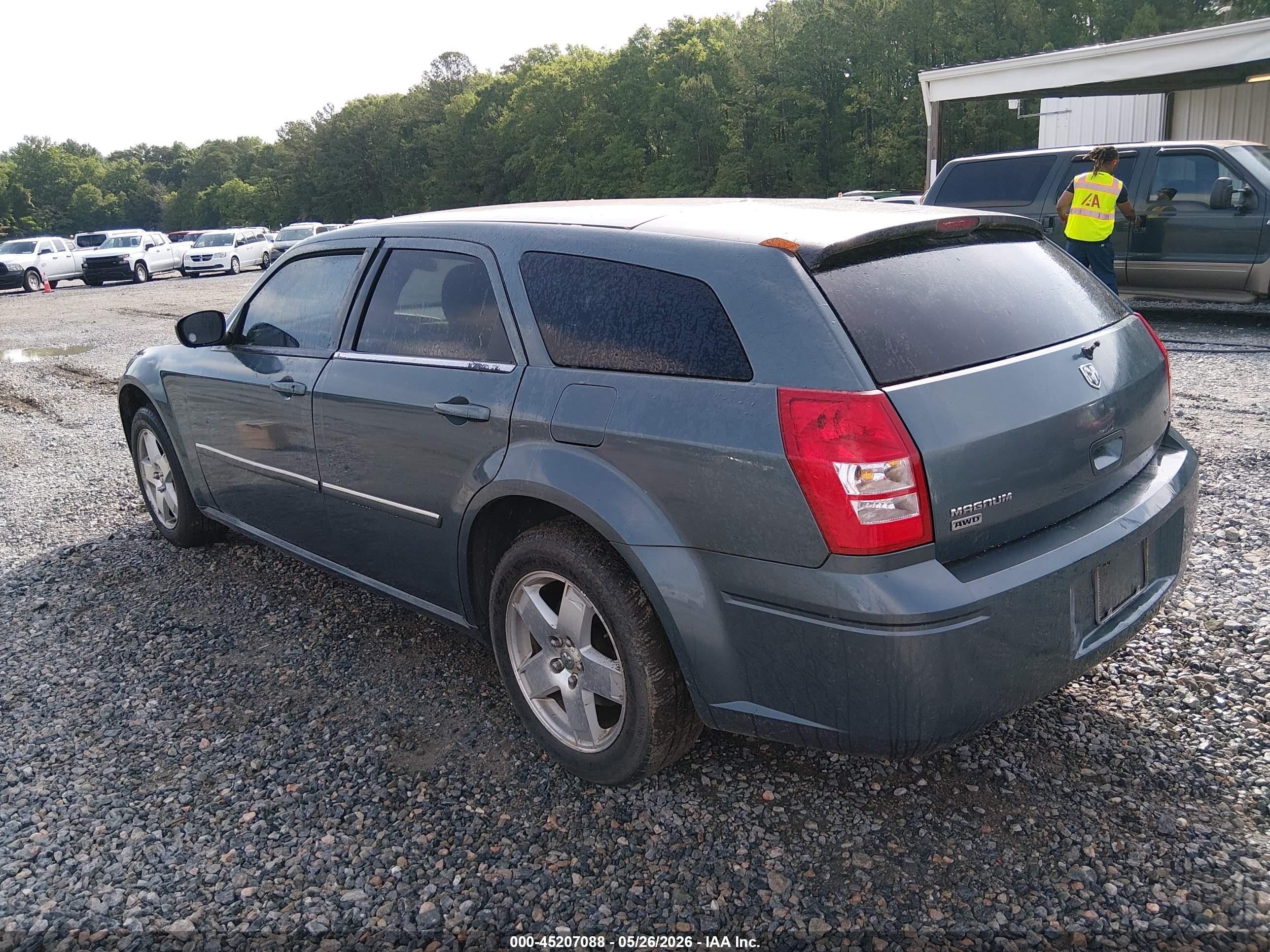 2006 Dodge Magnum Sxt Green vin: 2D4GZ47VX6H417257