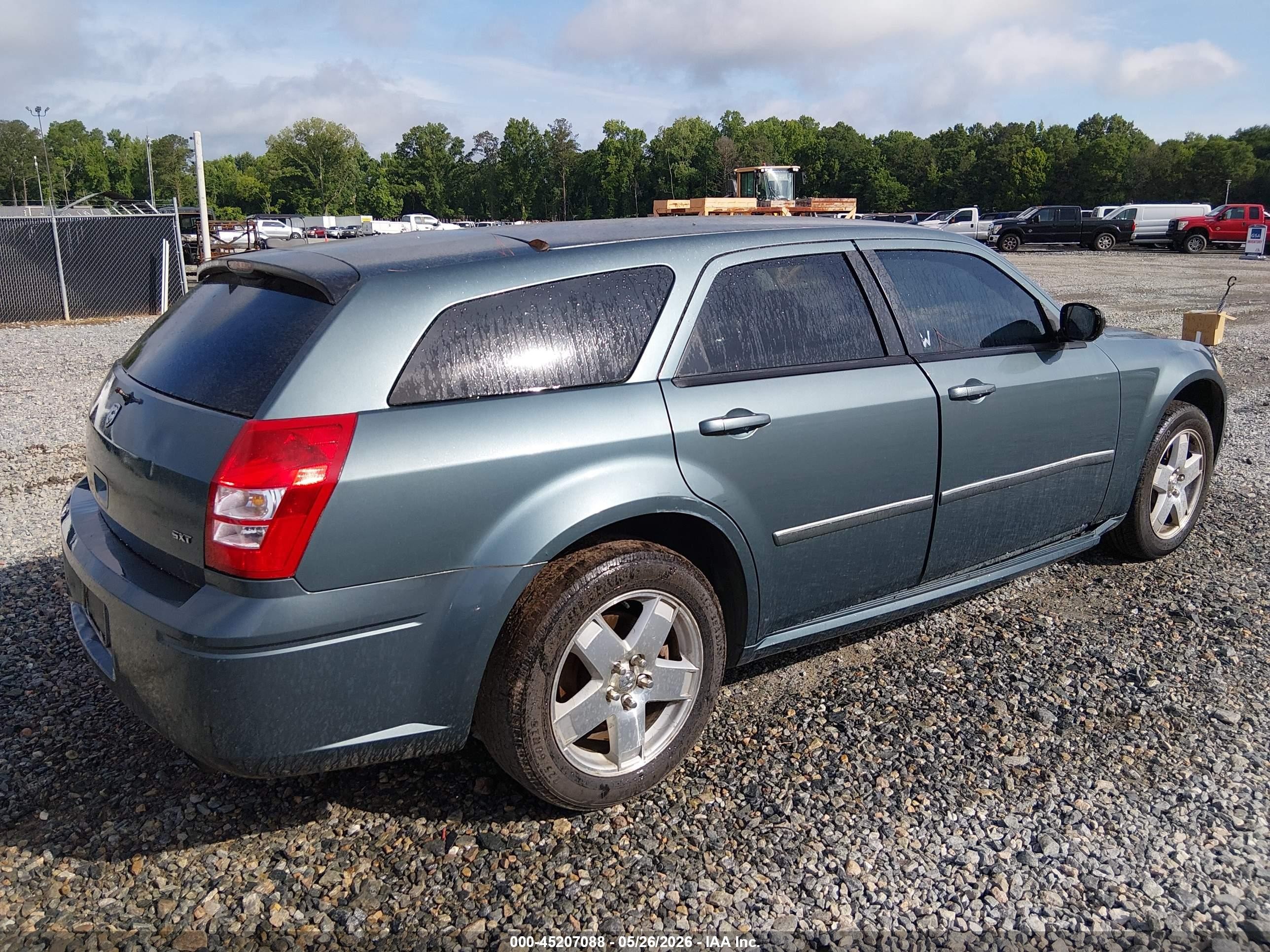 2006 Dodge Magnum Sxt Green vin: 2D4GZ47VX6H417257