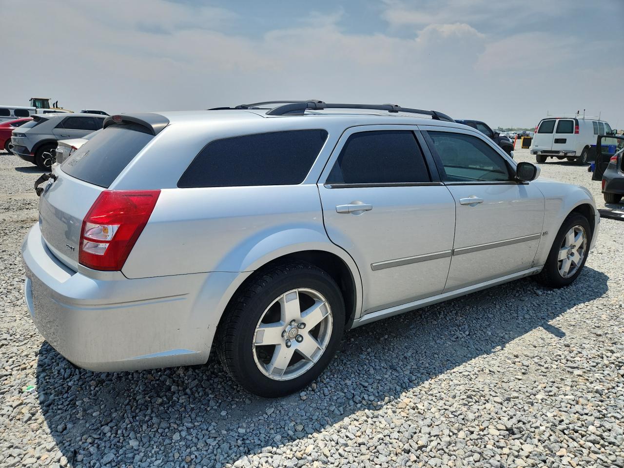 2006 Dodge Magnum Sxt Silver vin: 2D4GZ47VX6H431403