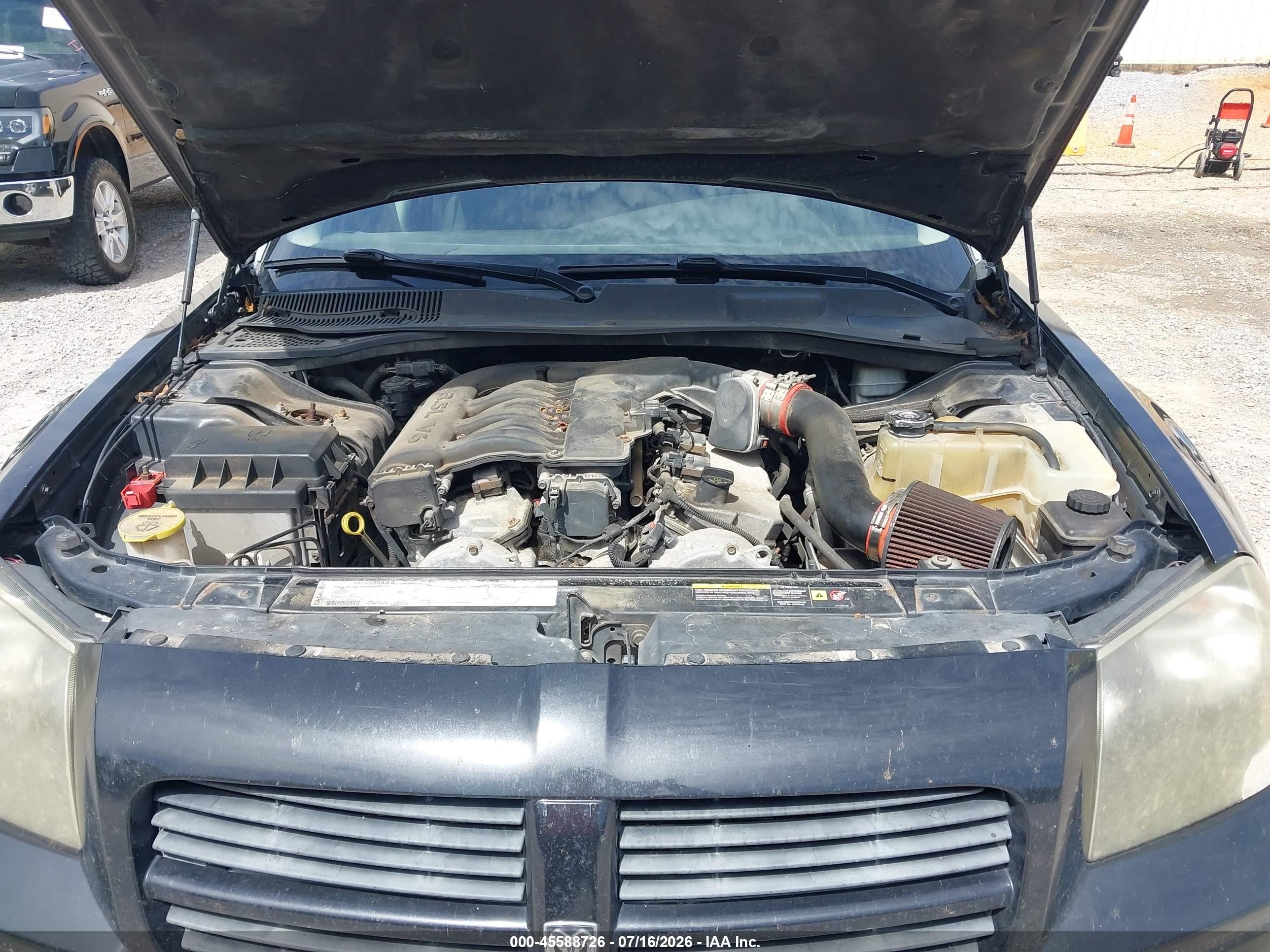 2005 Dodge Magnum Sxt Black vin: 2D4GZ48V85H577800