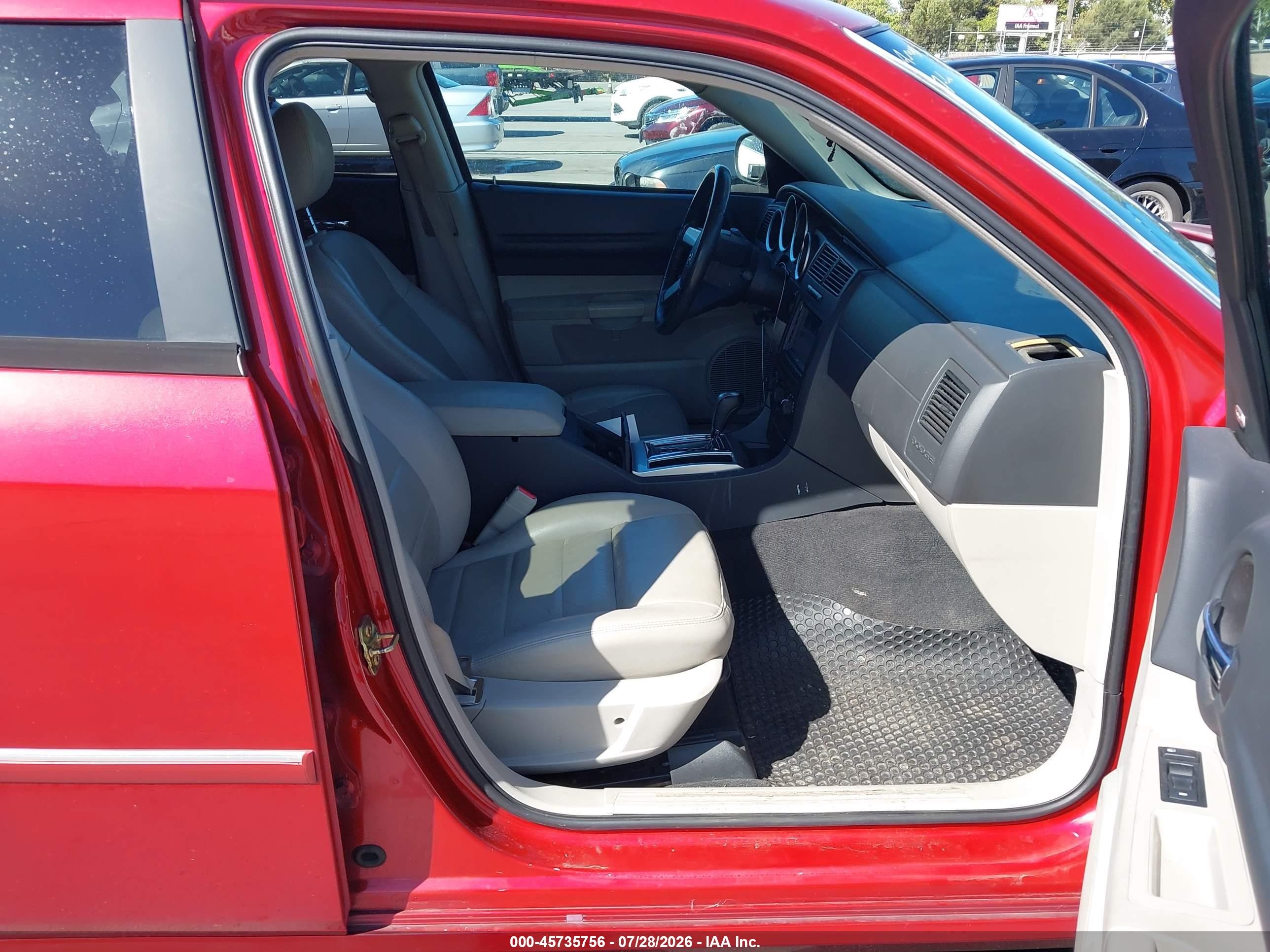 2006 Dodge Magnum Rt Red vin: 2D4GZ57206H382286