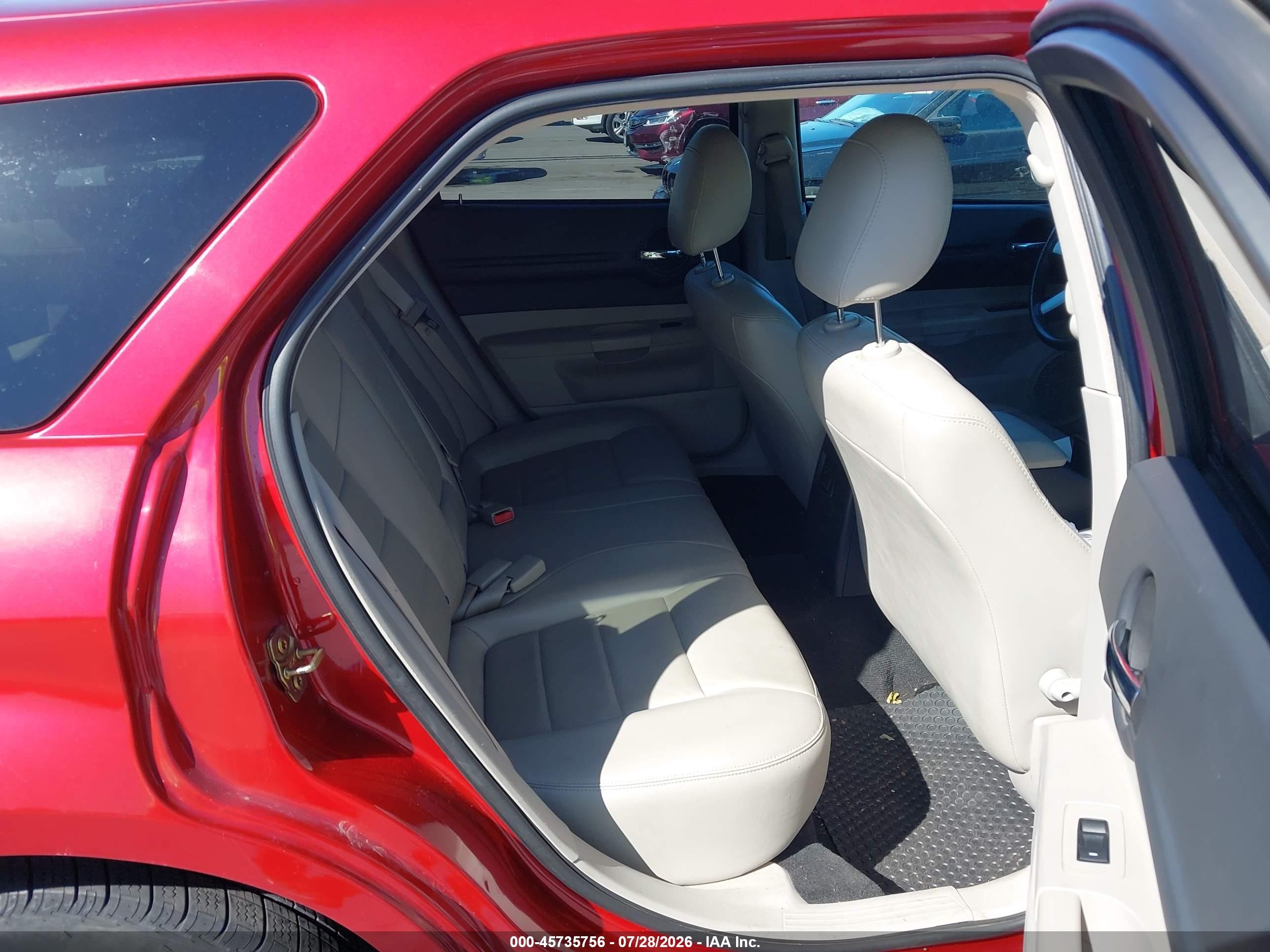 2006 Dodge Magnum Rt Red vin: 2D4GZ57206H382286