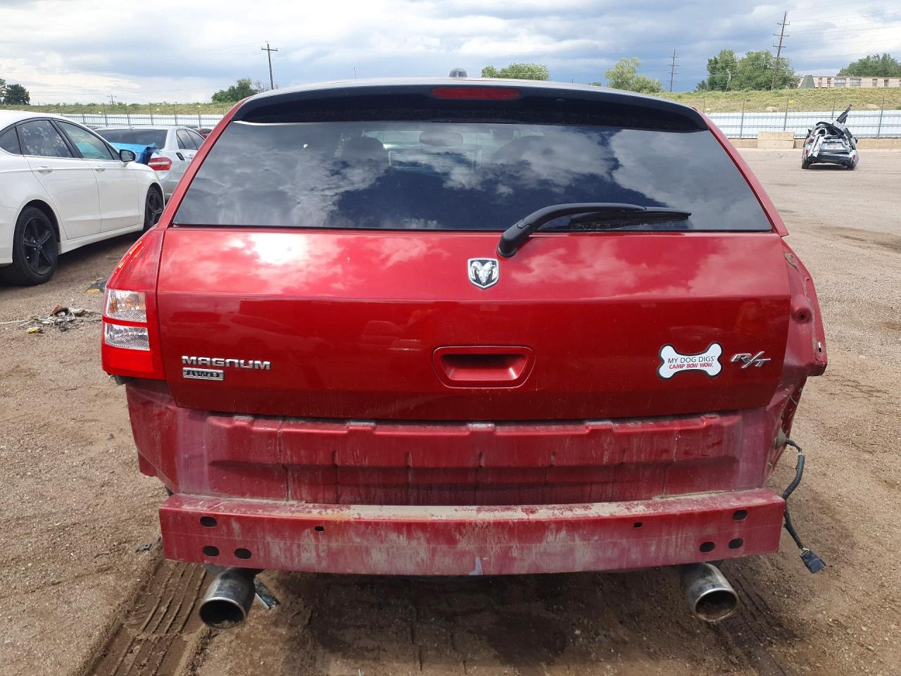 2006 Dodge Magnum R/t Темно-бордовый vin: 2D4GZ57216H111656