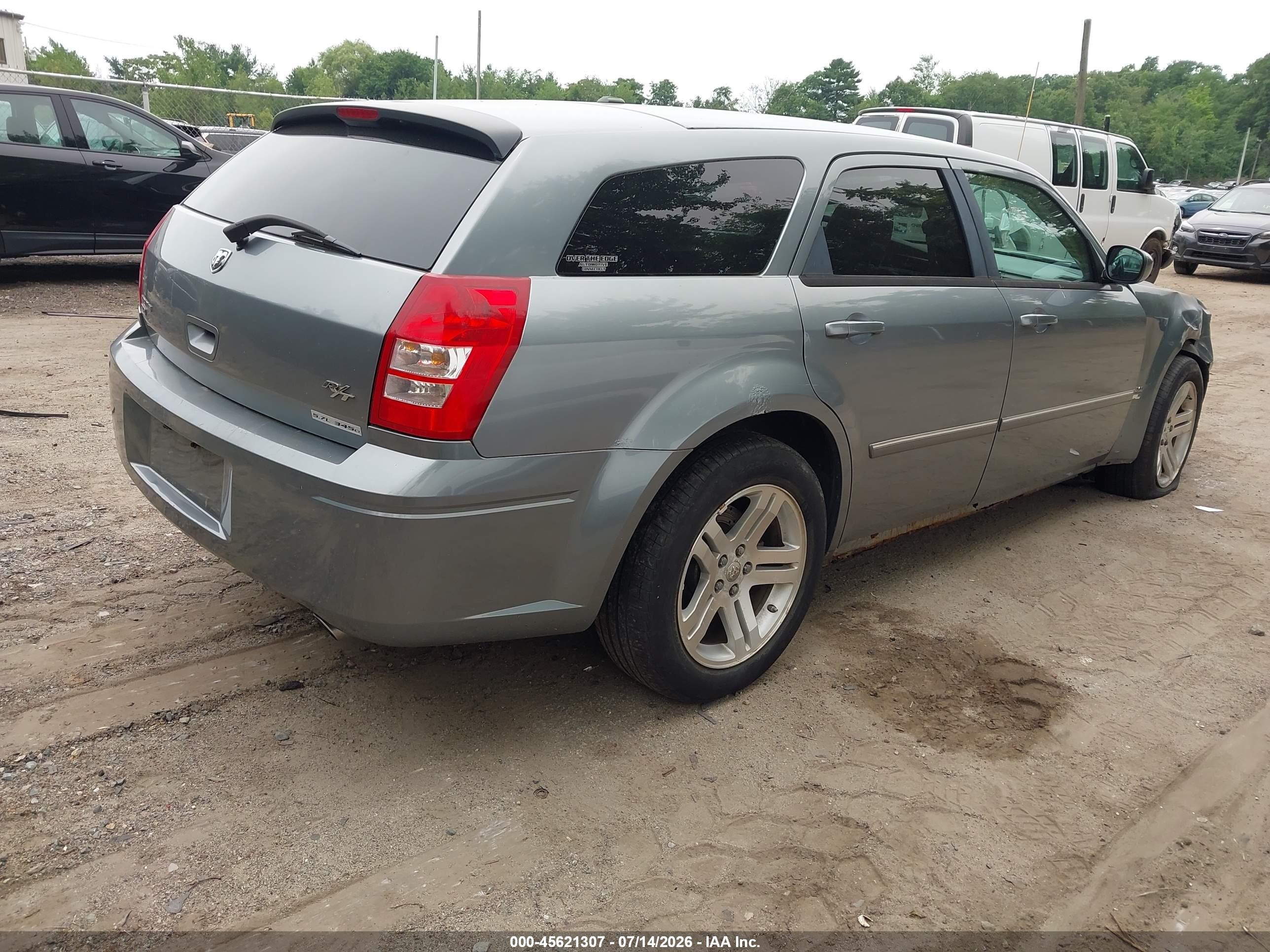 2006 Dodge Magnum Rt Gray vin: 2D4GZ57226H348107