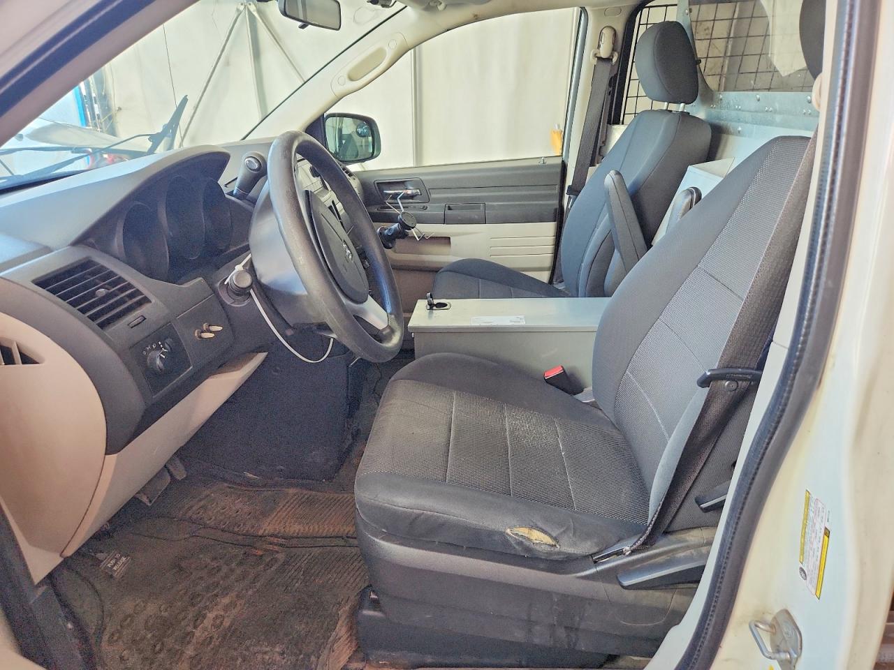 2009 Dodge Grand Caravan C/v White vin: 2D4HN11E79R611119