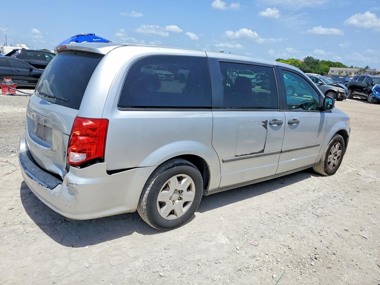 2011 Dodge Grand Caravan C/v Gray vin: 2D4JN1AG4BR731808