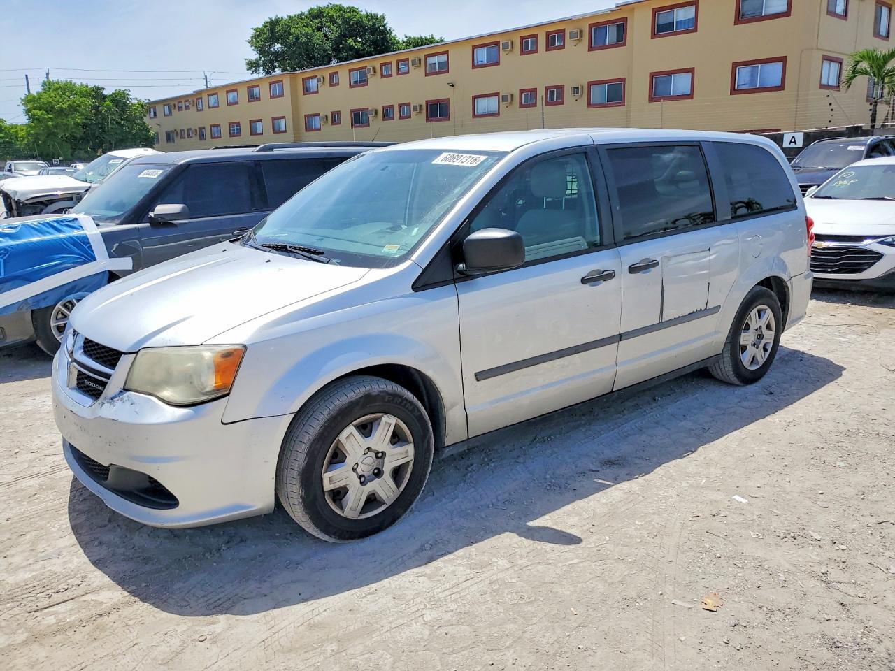 2011 Dodge Grand Caravan C/v Gray vin: 2D4JN1AG4BR731808