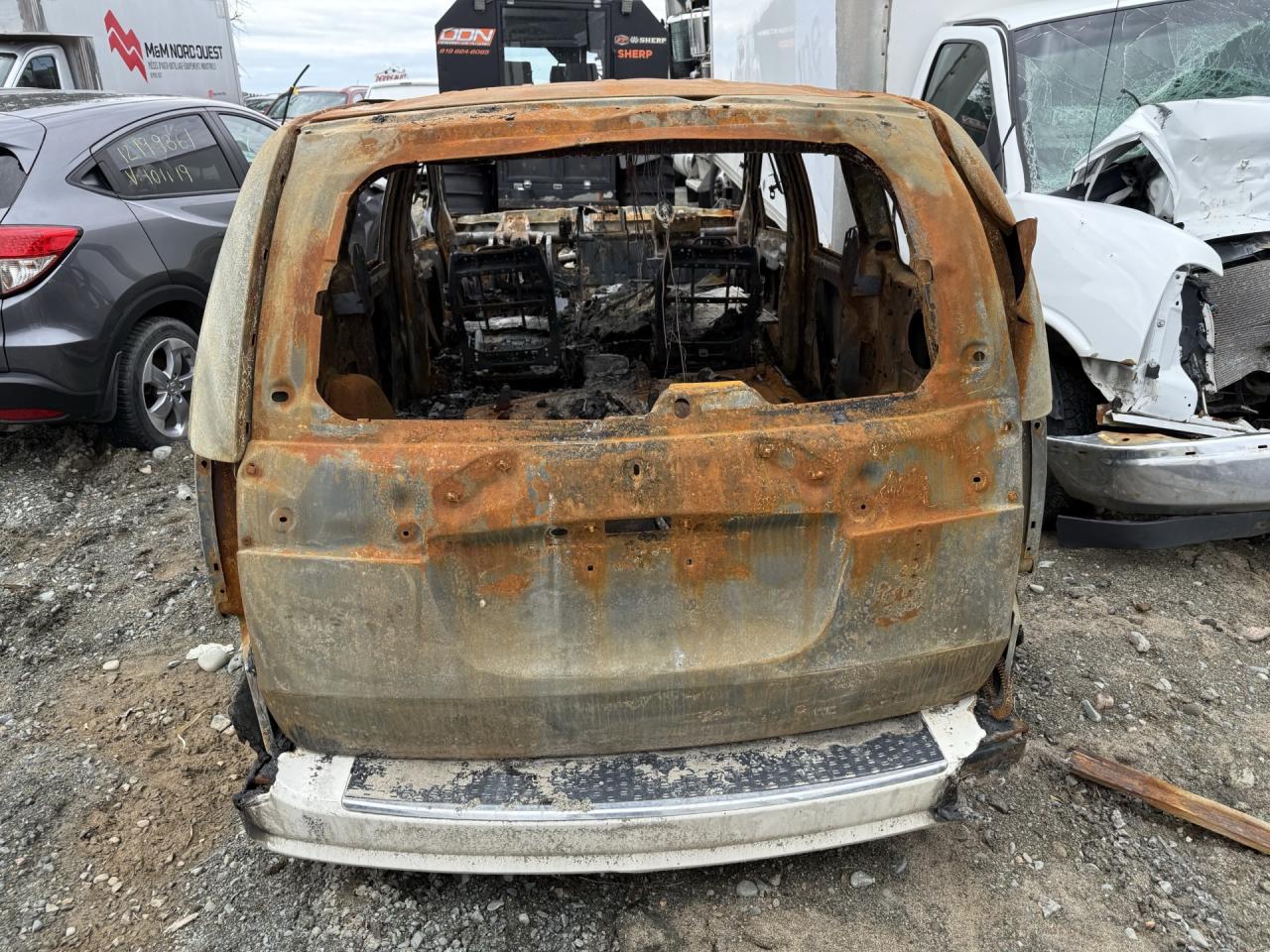 2011 Dodge Grand Caravan C/v Пожар vin: 2D4JN1AGXBR774548