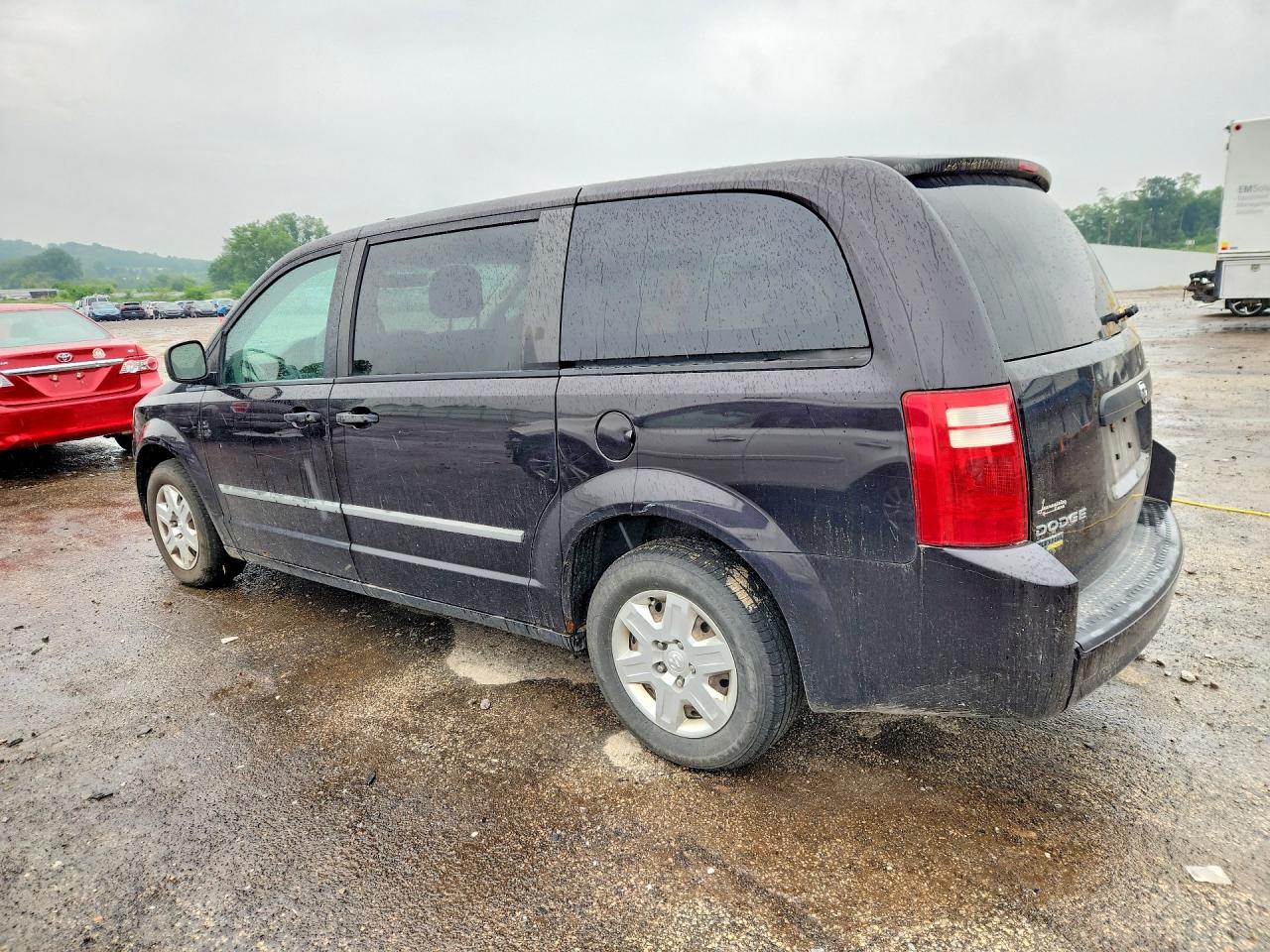 2010 Dodge Grand Caravan C Purple vin: 2D4RN1AE9AR348821