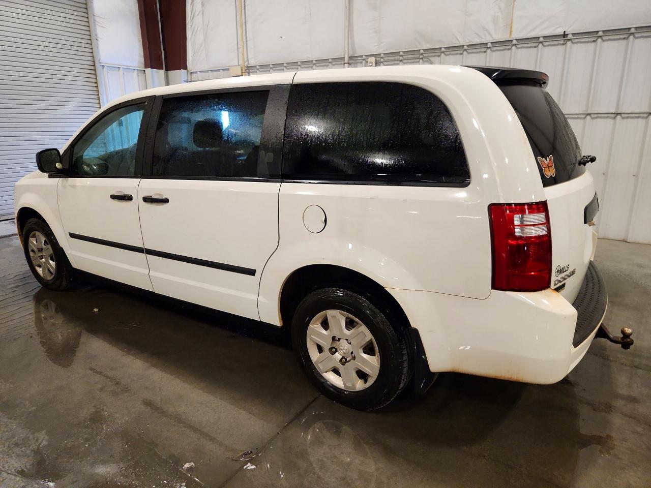 2010 Dodge Grand Caravan C/v White vin: 2D4RN1AEXAR348813
