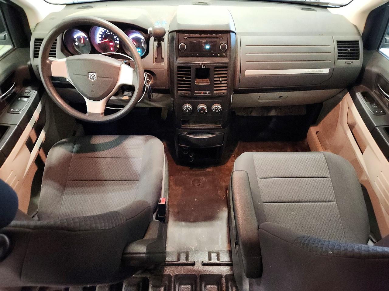 2010 Dodge Grand Caravan C/v White vin: 2D4RN1AEXAR348813