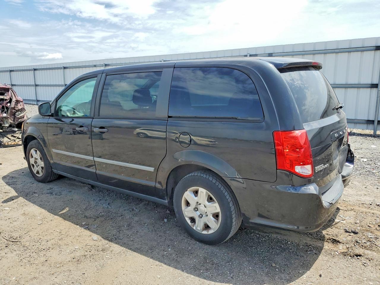 2011 Dodge Grand Caravan C/v Black vin: 2D4RN1AG2BR740087