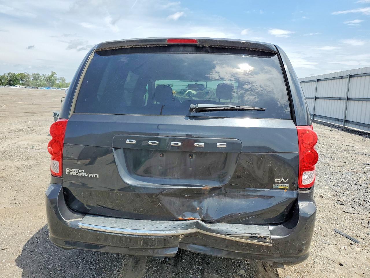 2011 Dodge Grand Caravan C/v Black vin: 2D4RN1AG2BR740087