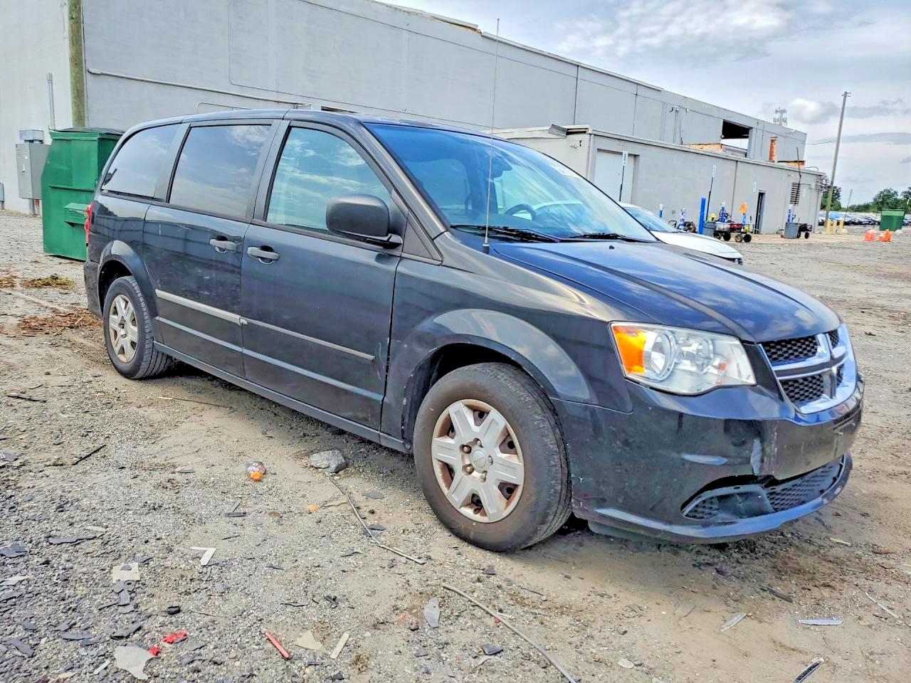 2011 Dodge Caravan Black vin: 2D4RN1AG2BR740087